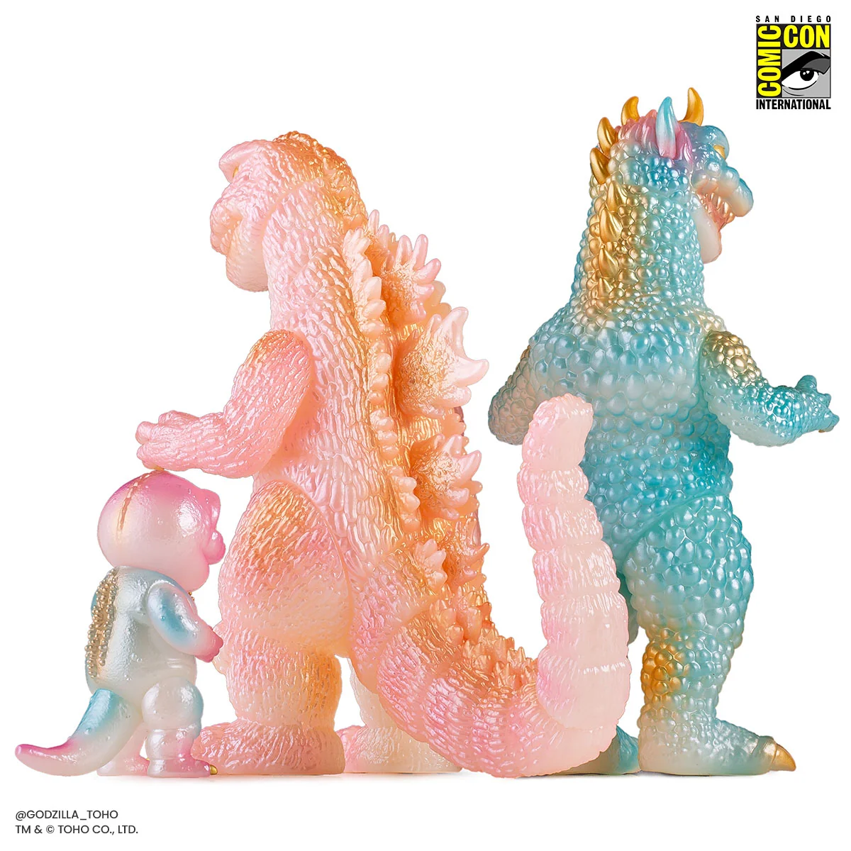All Monsters Attack Soft Vinyl Figure Set - Cherry Blossom Glow in the Dark Variant - Image 27