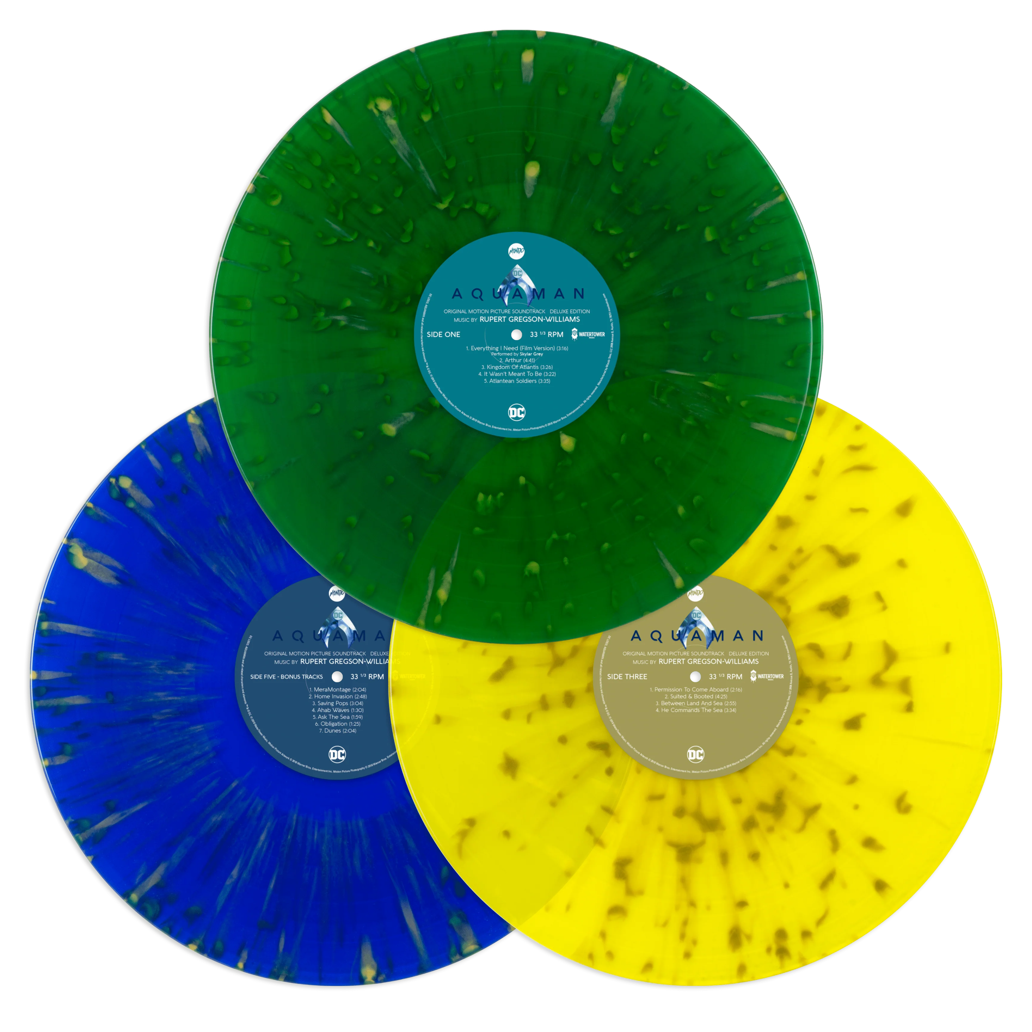 Aquaman - Original Motion Picture Soundtrack Deluxe Edition 3XLP - Image 3