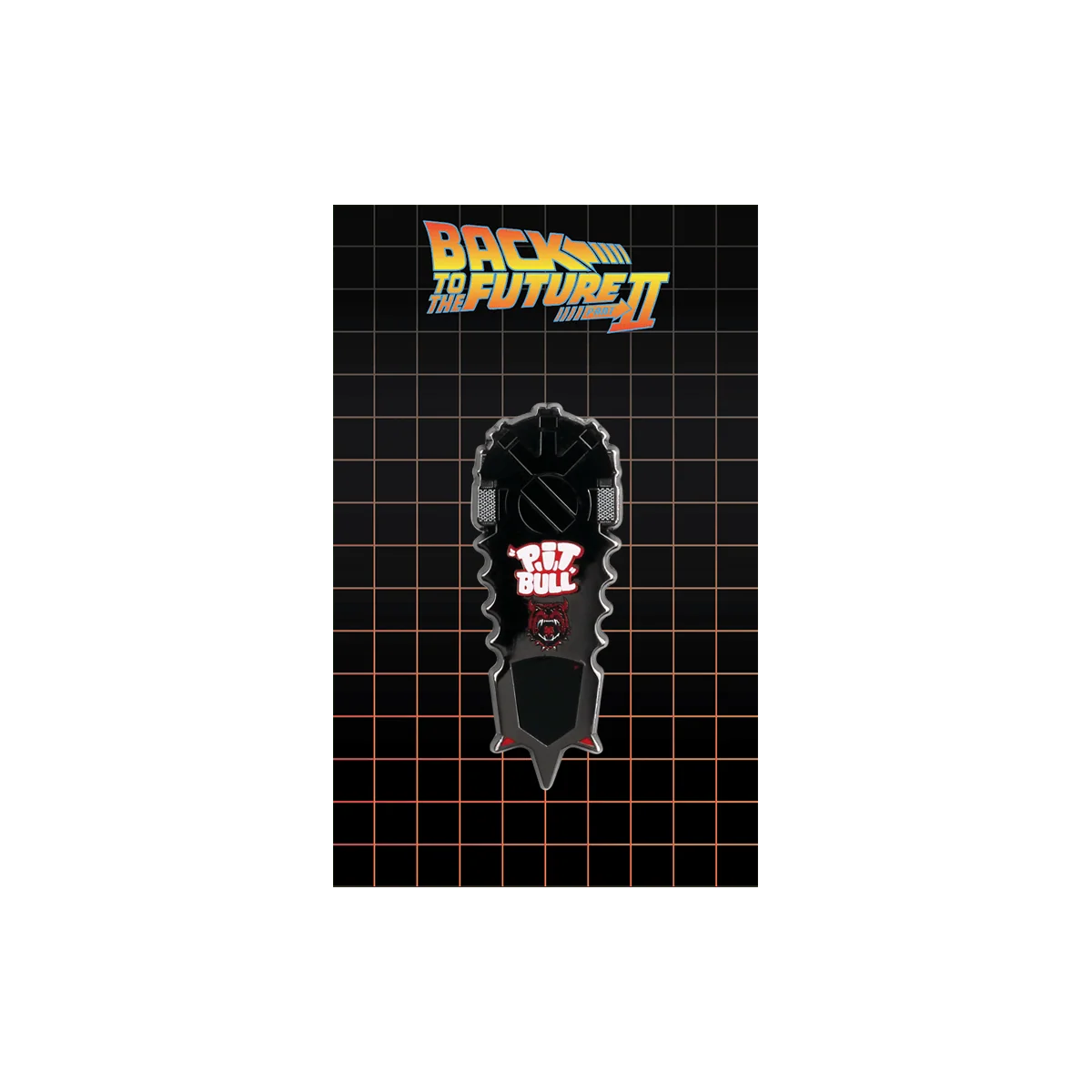 Back to the Future — Pit Bull Hoverboard Enamel Pin