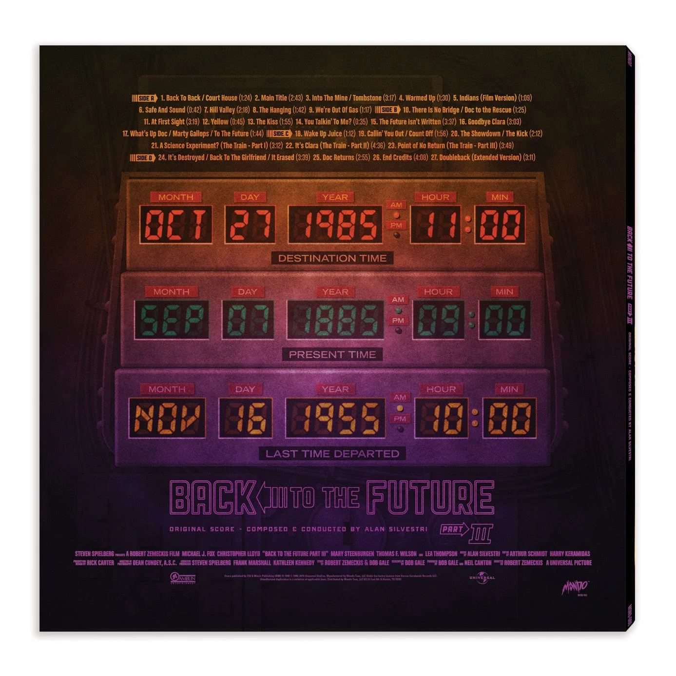 Back To The Future Trilogy – Complete Original Score 6XLP - Image 11