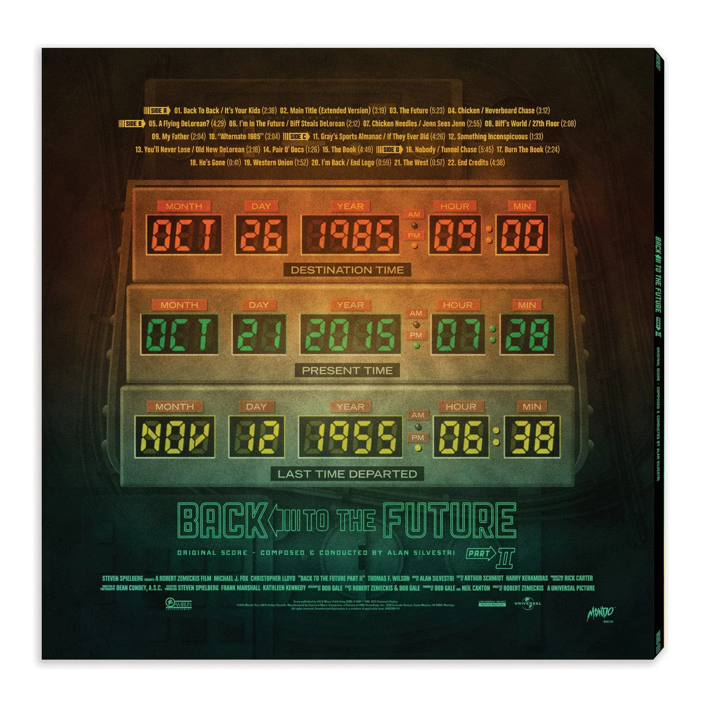 Back To The Future Trilogy – Complete Original Score 6XLP - Image 8