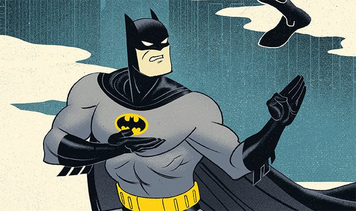 Batman: The Animated Series - Night of the Ninja Screenprinted Poster - Image 2