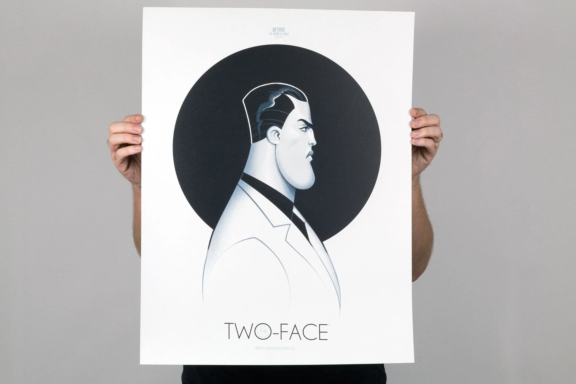 Batman: The Animated Series - Two Face Screenprinted Poster - Image 12