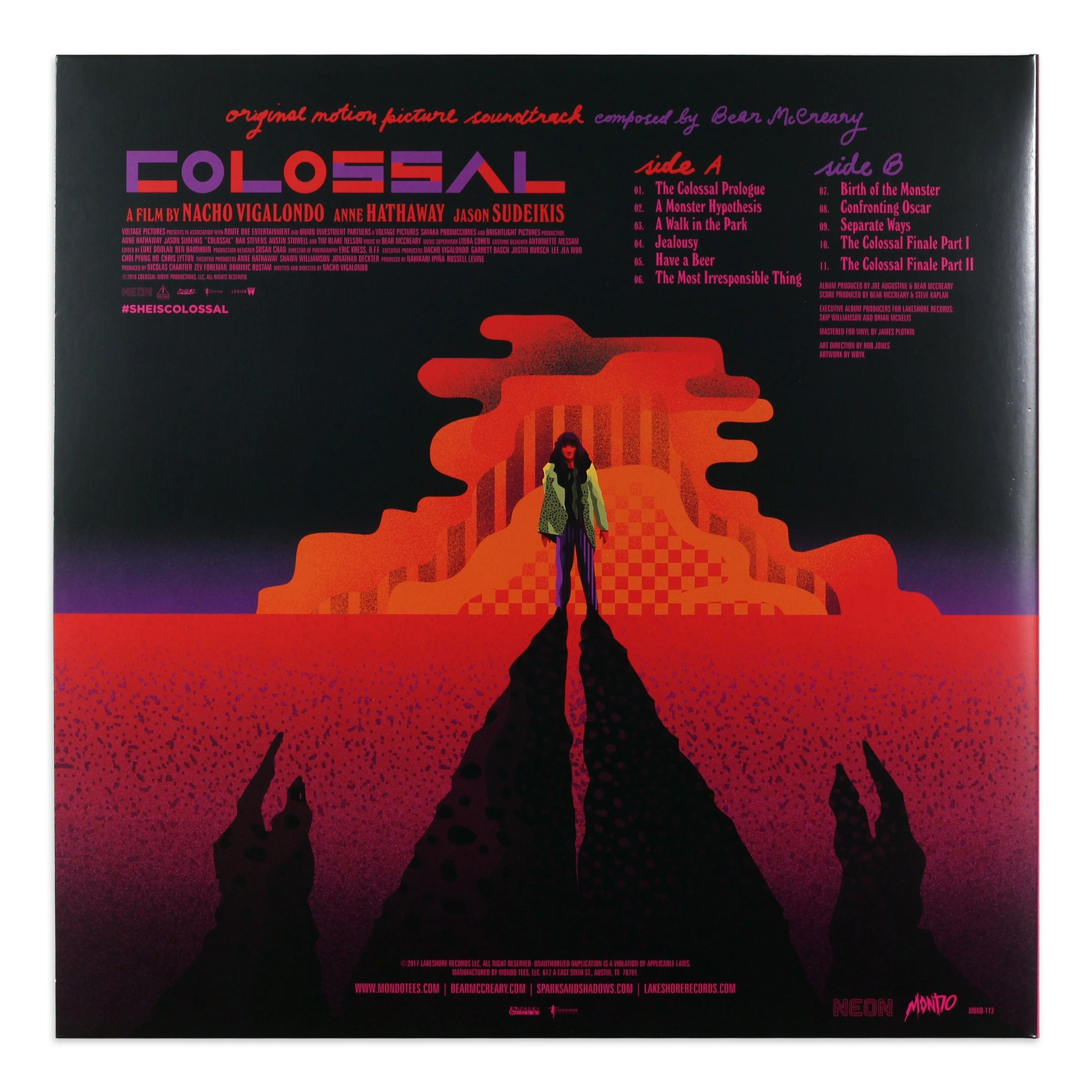 Colossal – Original Motion Picture Soundtrack LP - Image 4