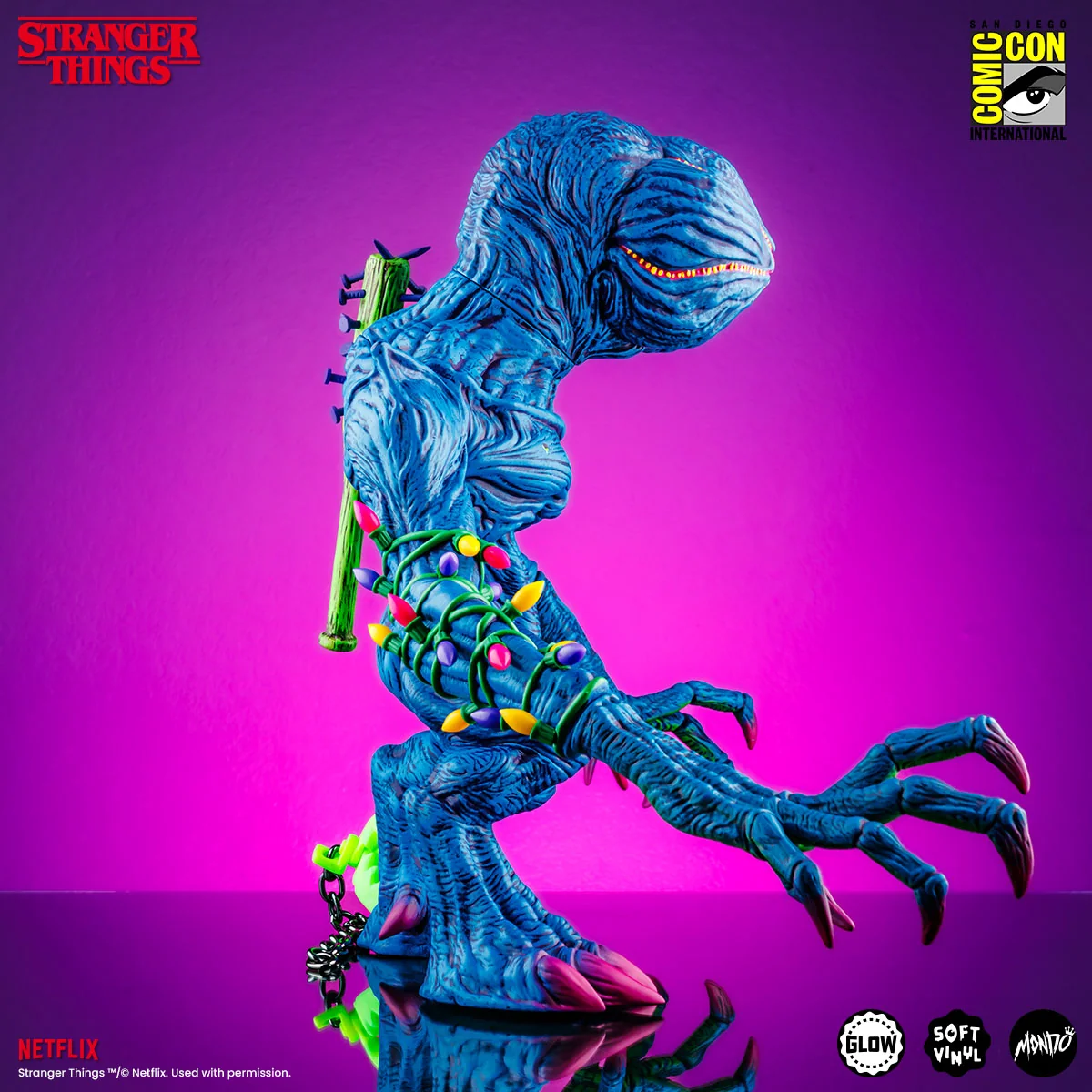 Demogorgon - Vinyl Designer Figure by James Groman - 80's Fever Variant - Image 12