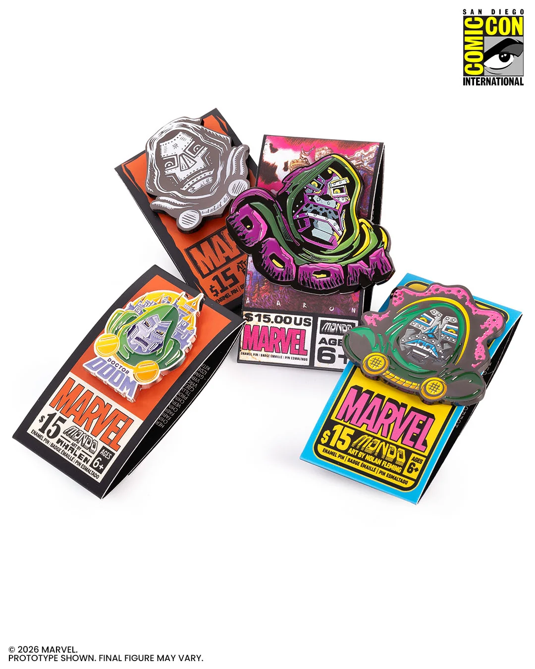 Doctor Doom Pin Blind Bag - Image 10