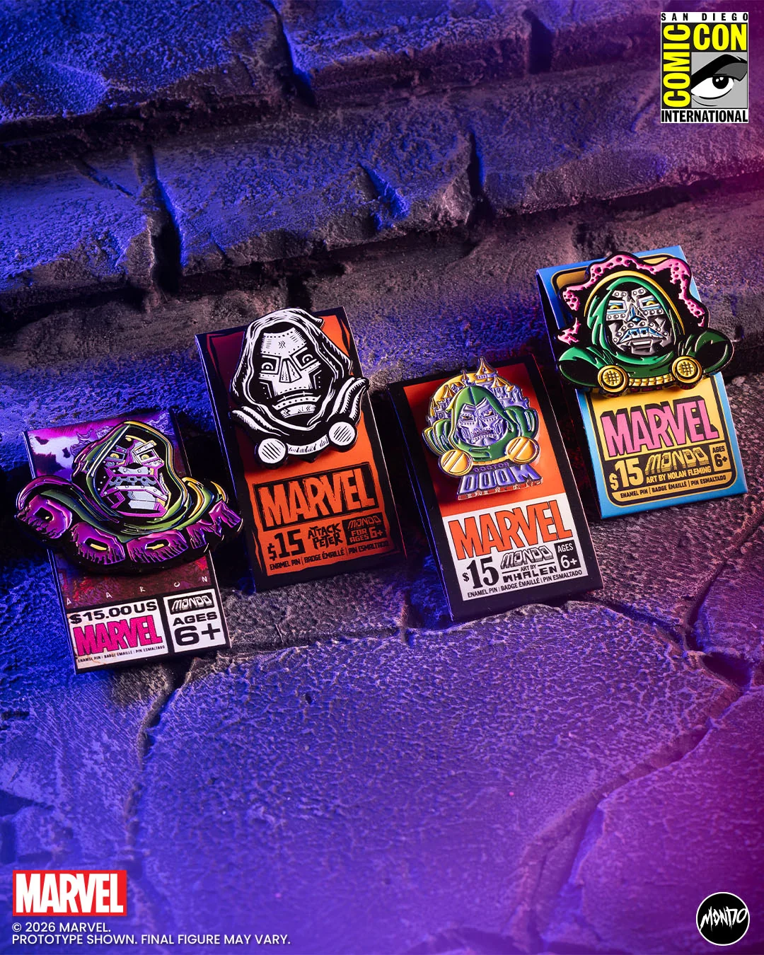 Doctor Doom Pin Blind Bag - Image 7