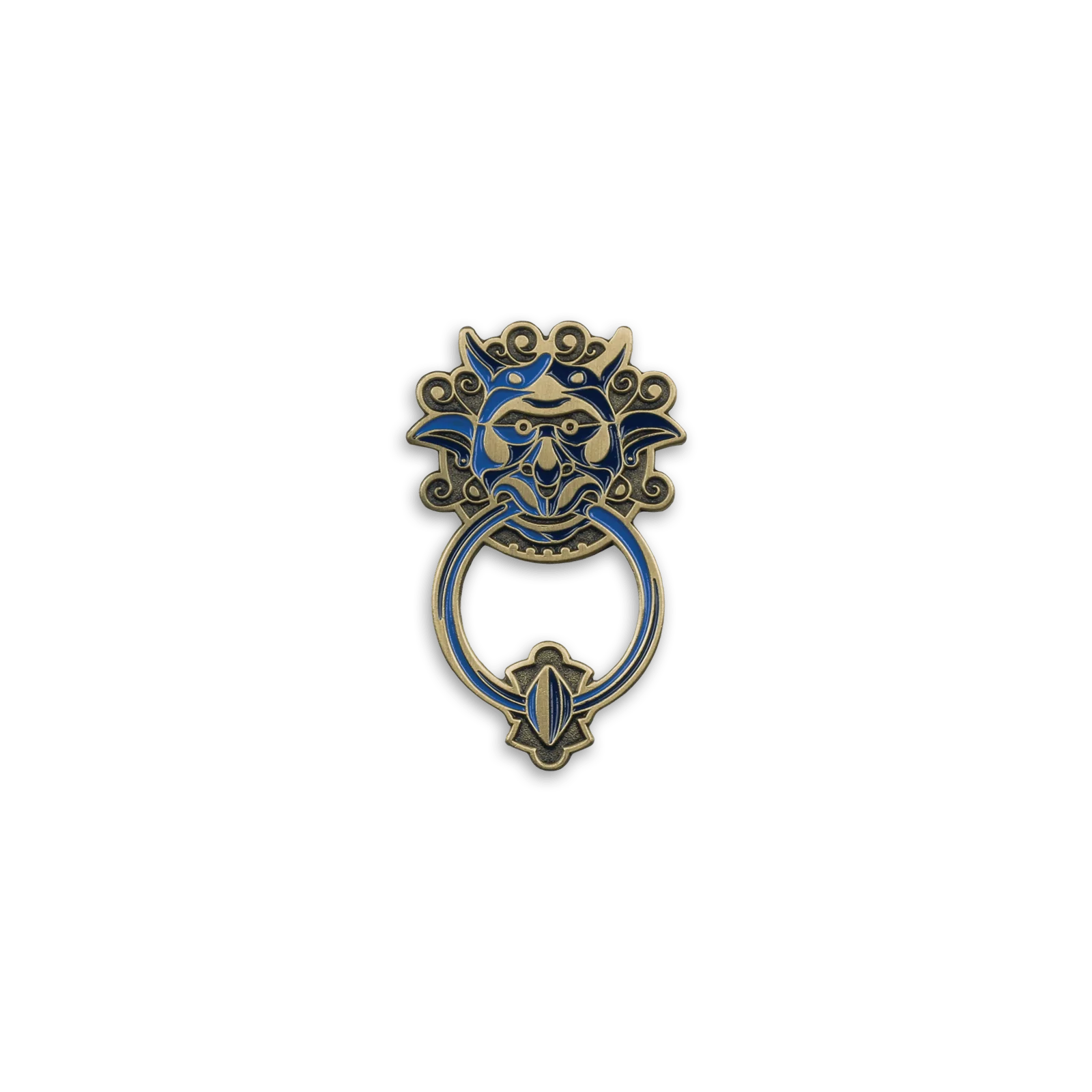 Labyrinth – Door Knocker (Right) Enamel Pin - Image 2