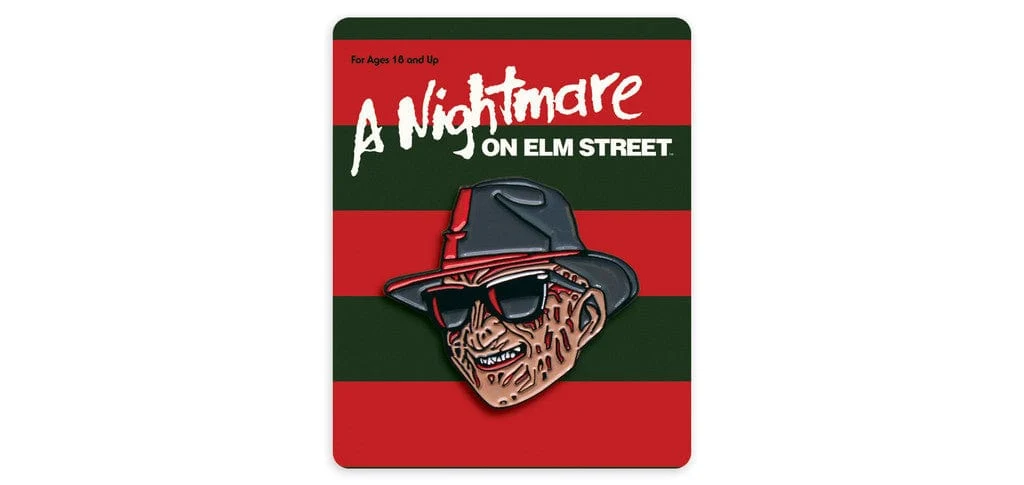 Freddy Krueger "Slay-Ban" Enamel Pin