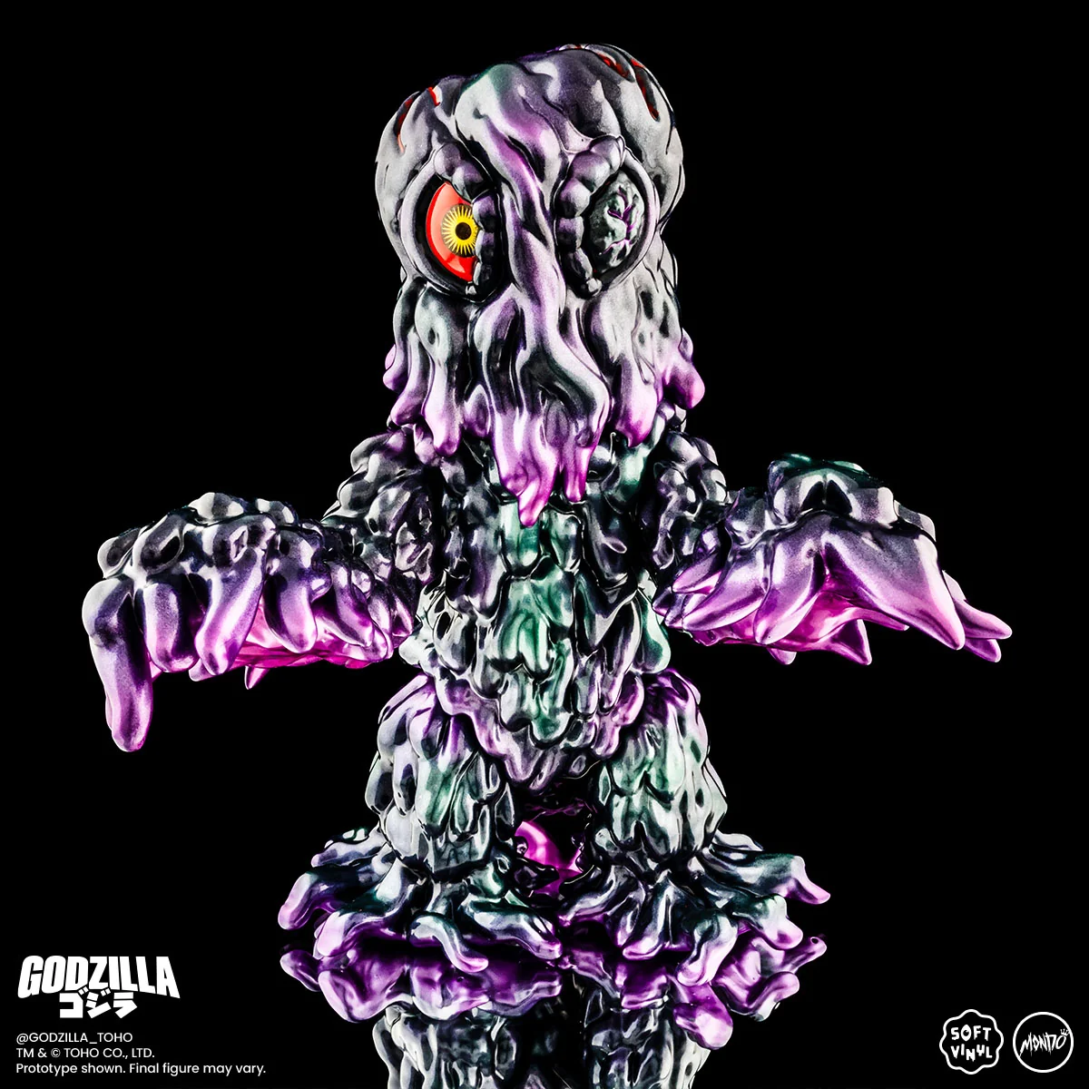 Godzilla and Hedorah Soft Vinyl Figure Set - Oil Slick Variant - Image 17