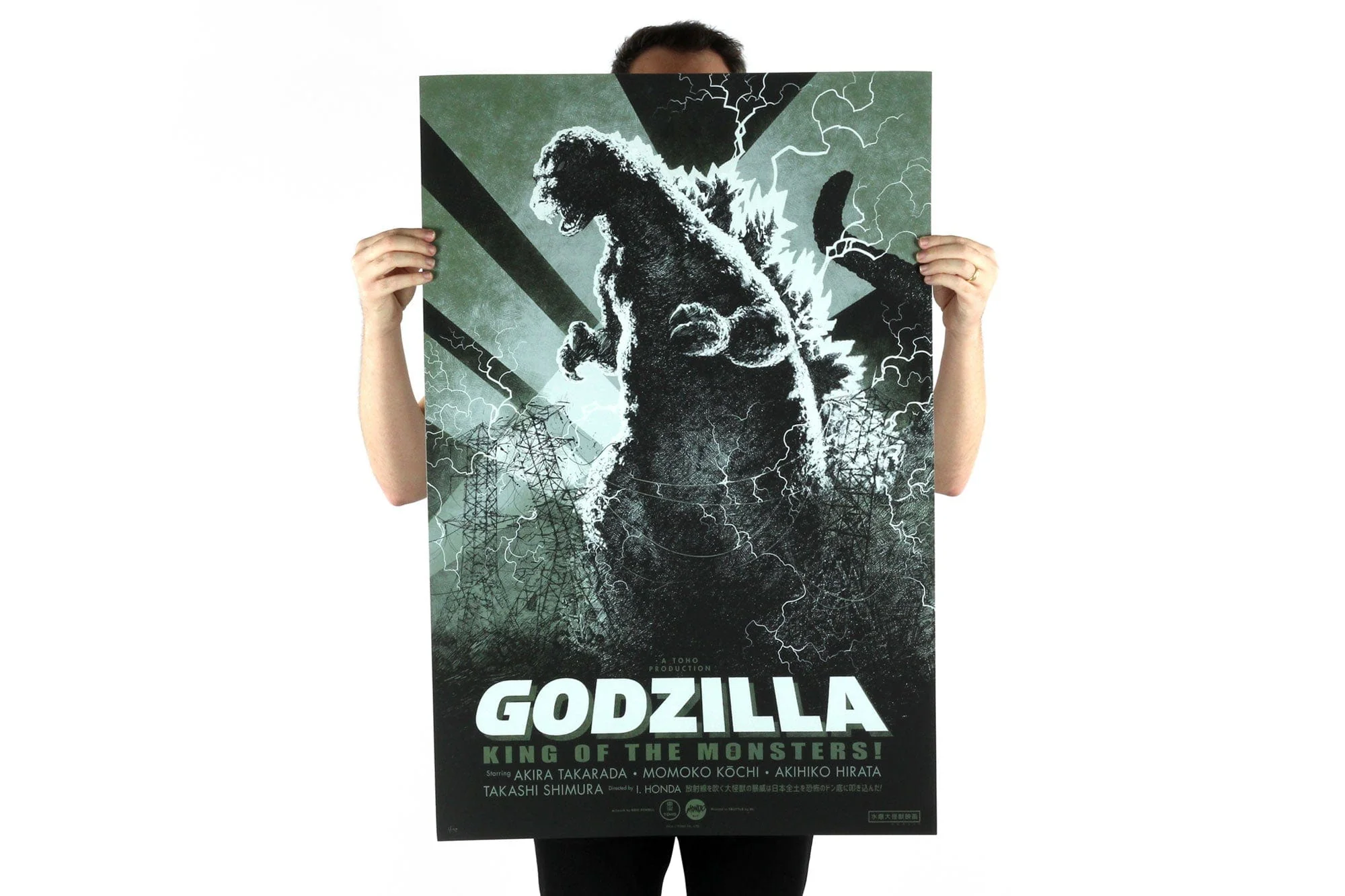 Godzilla Screenprinted Poster - Image 6