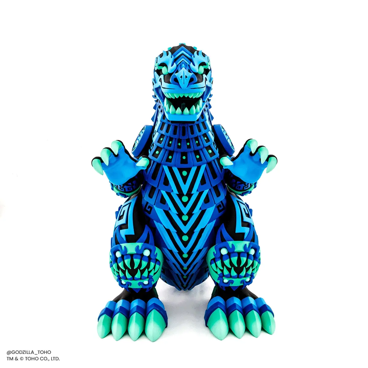 Godzilla - Vinyl Designer Figure by Urban Aztec - Heat Ray Variant Timed Edition - Image 2