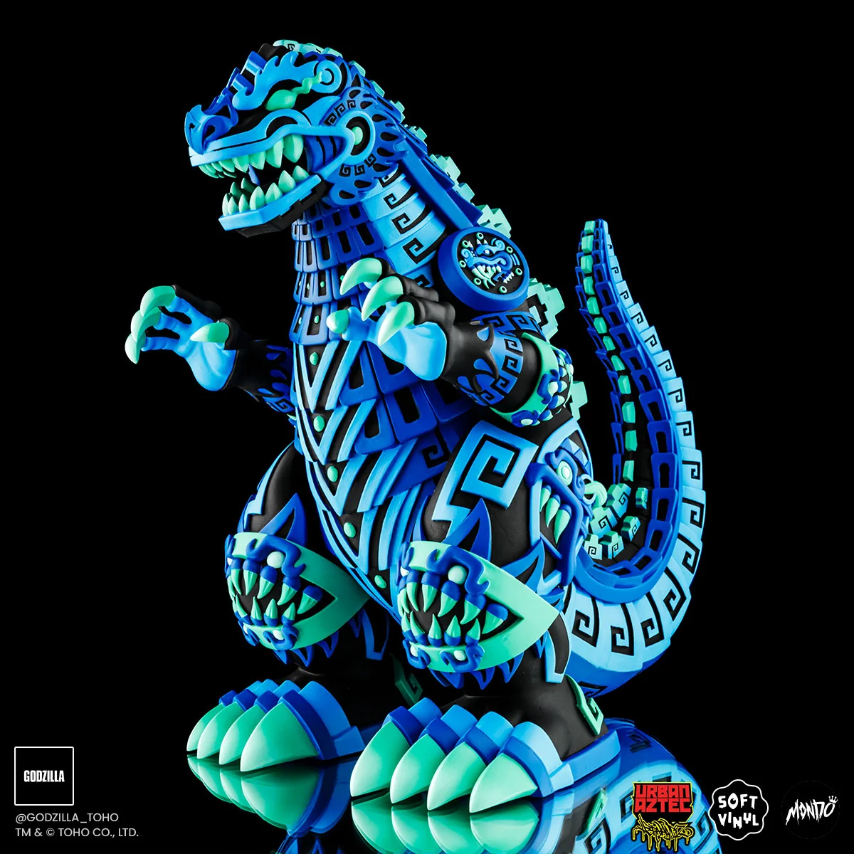 Godzilla - Vinyl Designer Figure by Urban Aztec - Heat Ray Variant Timed Edition - Image 6