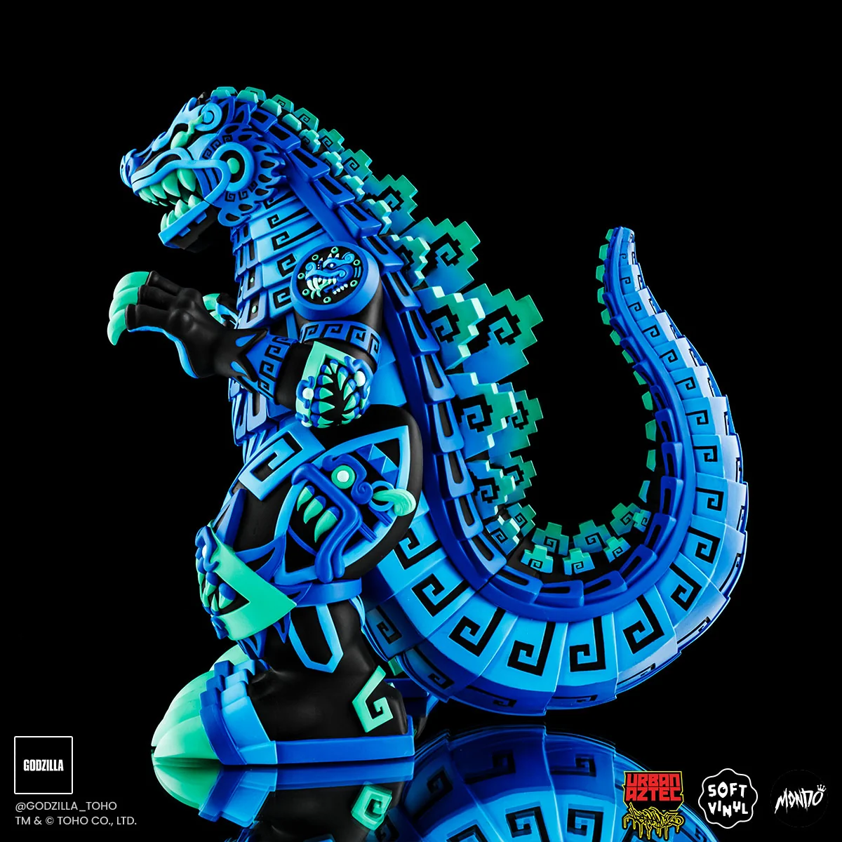 Godzilla - Vinyl Designer Figure by Urban Aztec - Heat Ray Variant Timed Edition - Image 7
