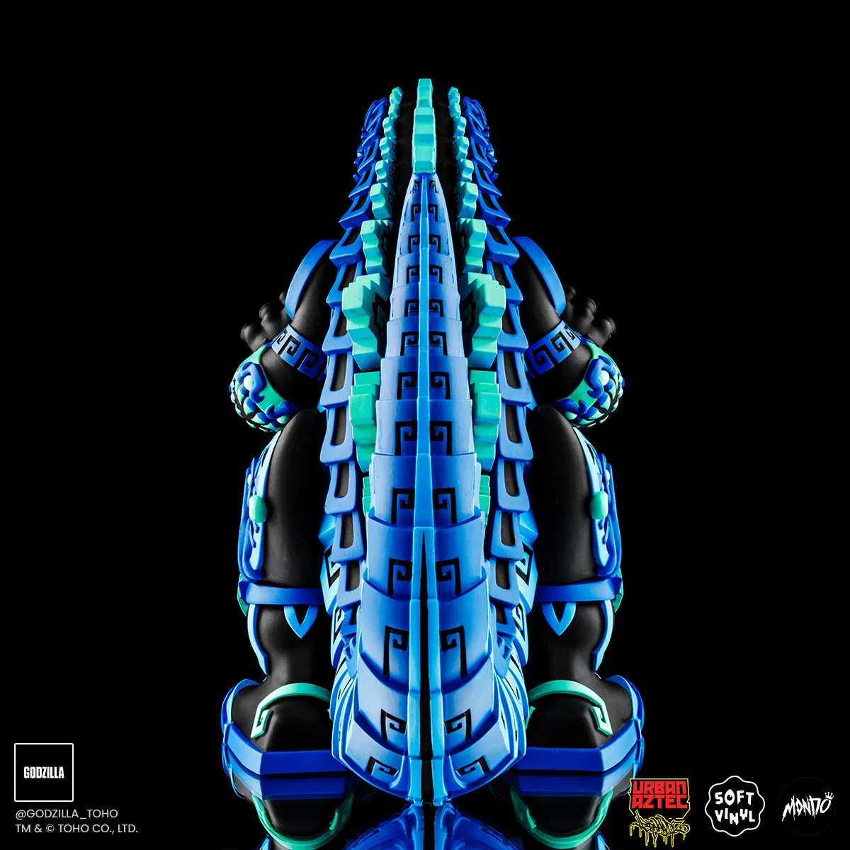 Godzilla - Vinyl Designer Figure by Urban Aztec - Heat Ray Variant Timed Edition - Image 9