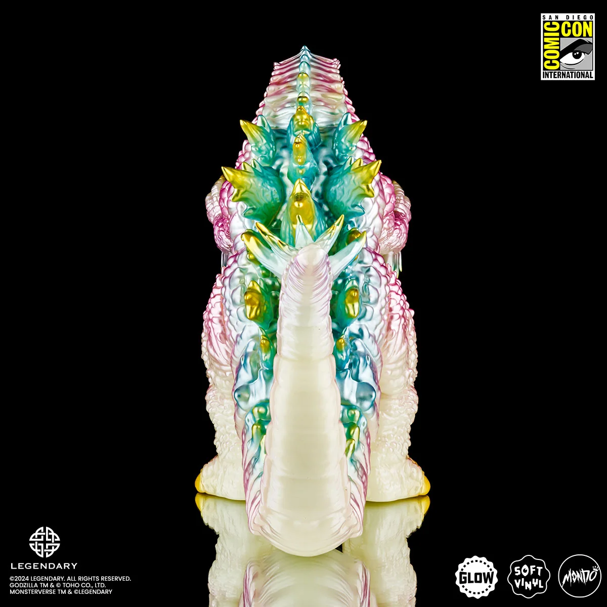 Godzilla x Kong: The New Empire - Godzilla Soft Vinyl - Cherry Blossom Glow in the Dark Variant - Image 10