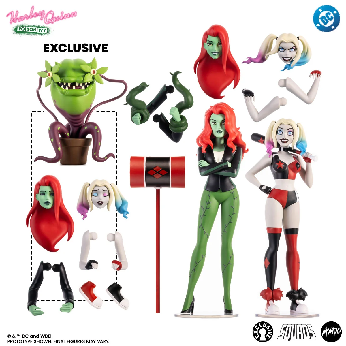 Harley Quinn - Harley Quinn & Poison Ivy Figure Set - Limited Edition - Image 2