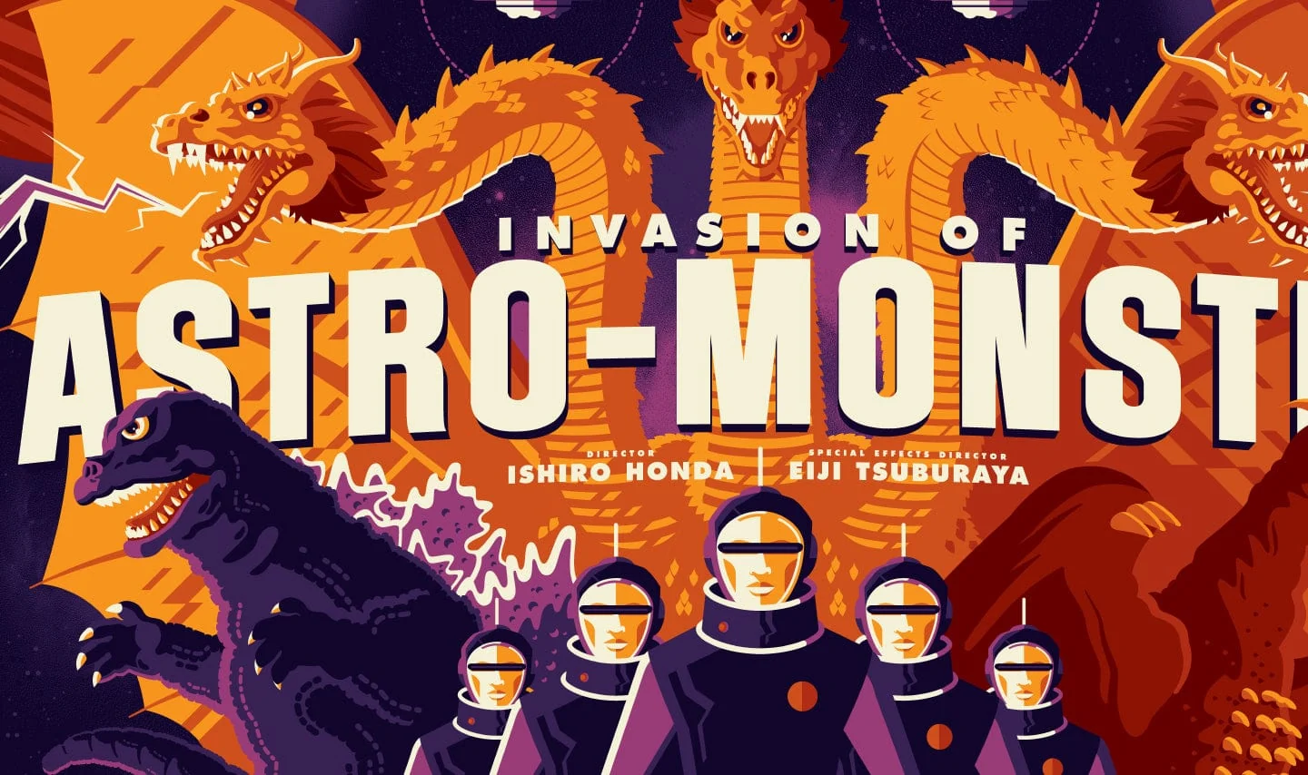Invasion of Astro-Monster Poster - Image 2