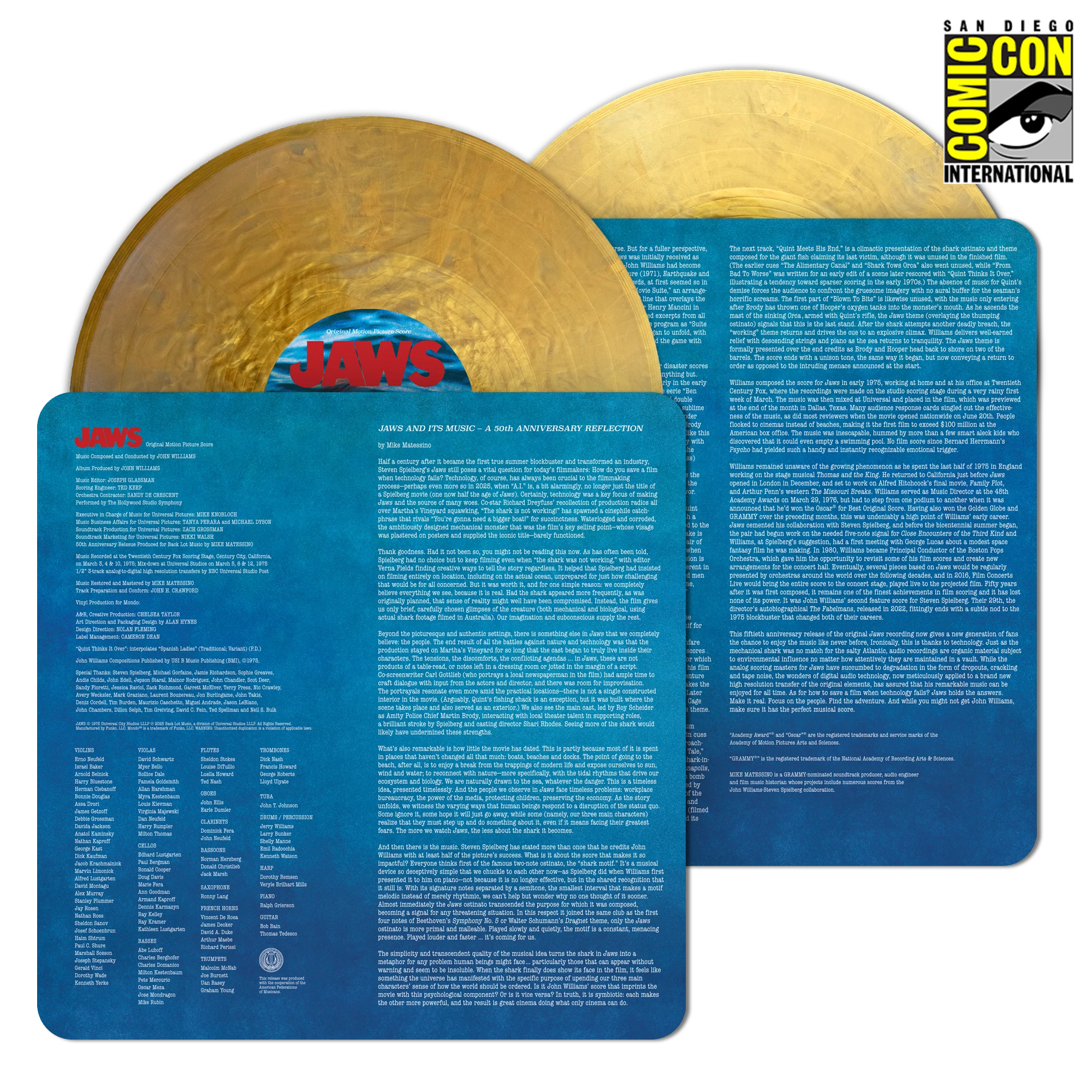 JAWS - 50th Anniversary (Gold SDCC Exclusive Variant) - Image 10