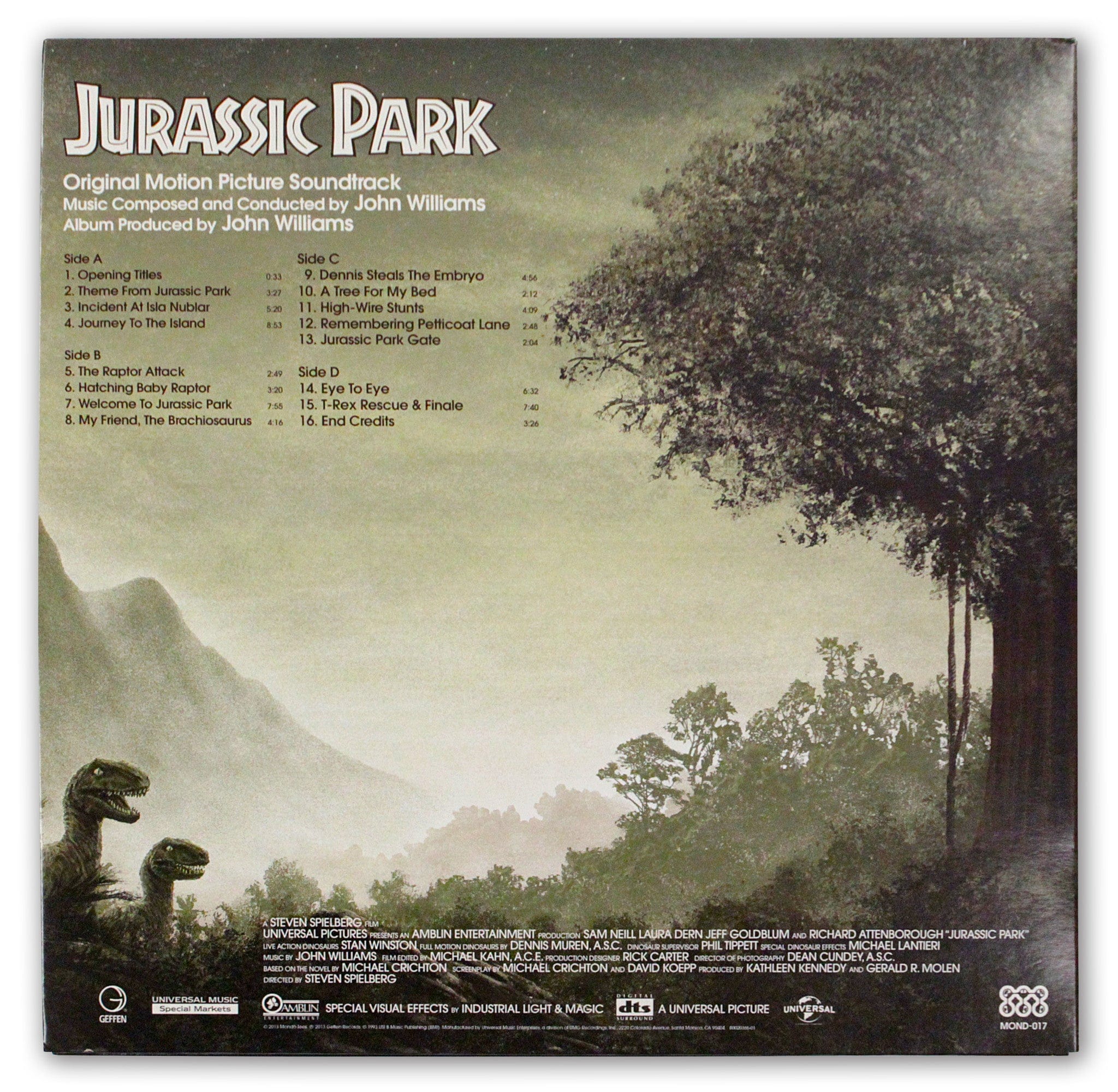 Jurassic Park Original Motion Picture Soundtrack (20th Anniversary – Version A) - Image 7