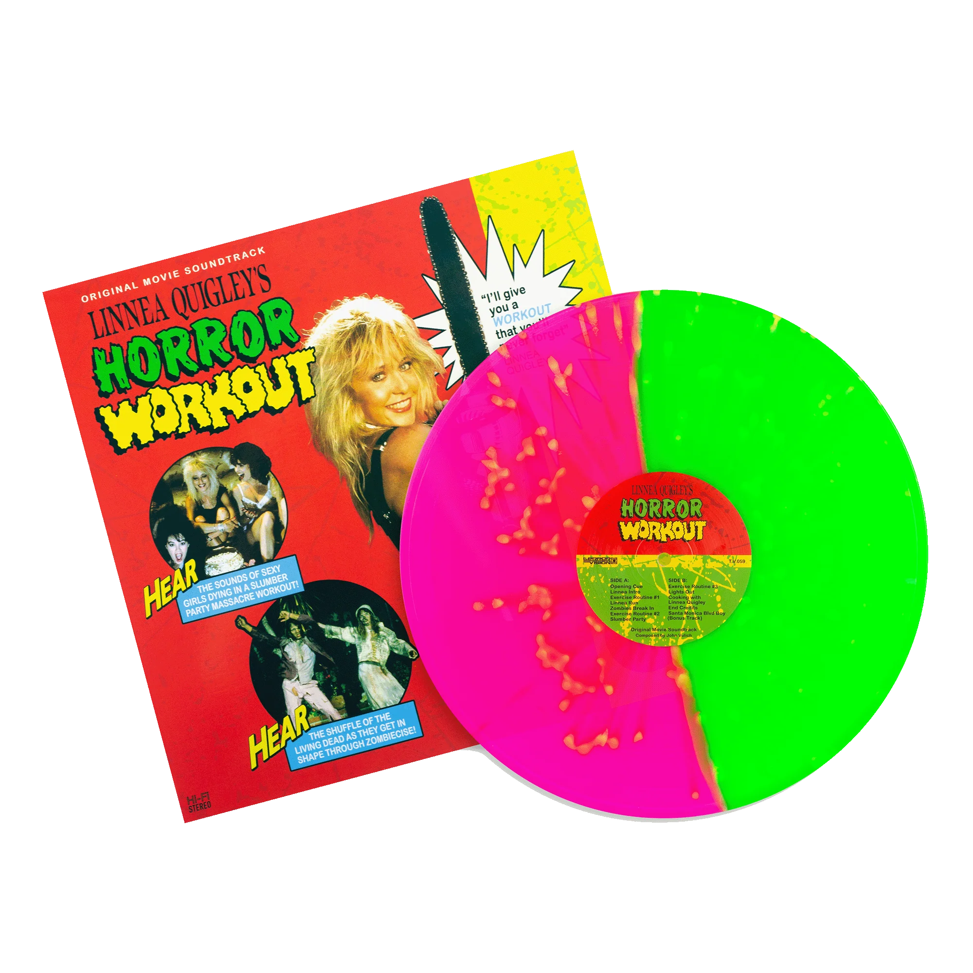 Linnea Quigley's Horror Workout - Original Motion Picture Soundtrack LP - Image 4