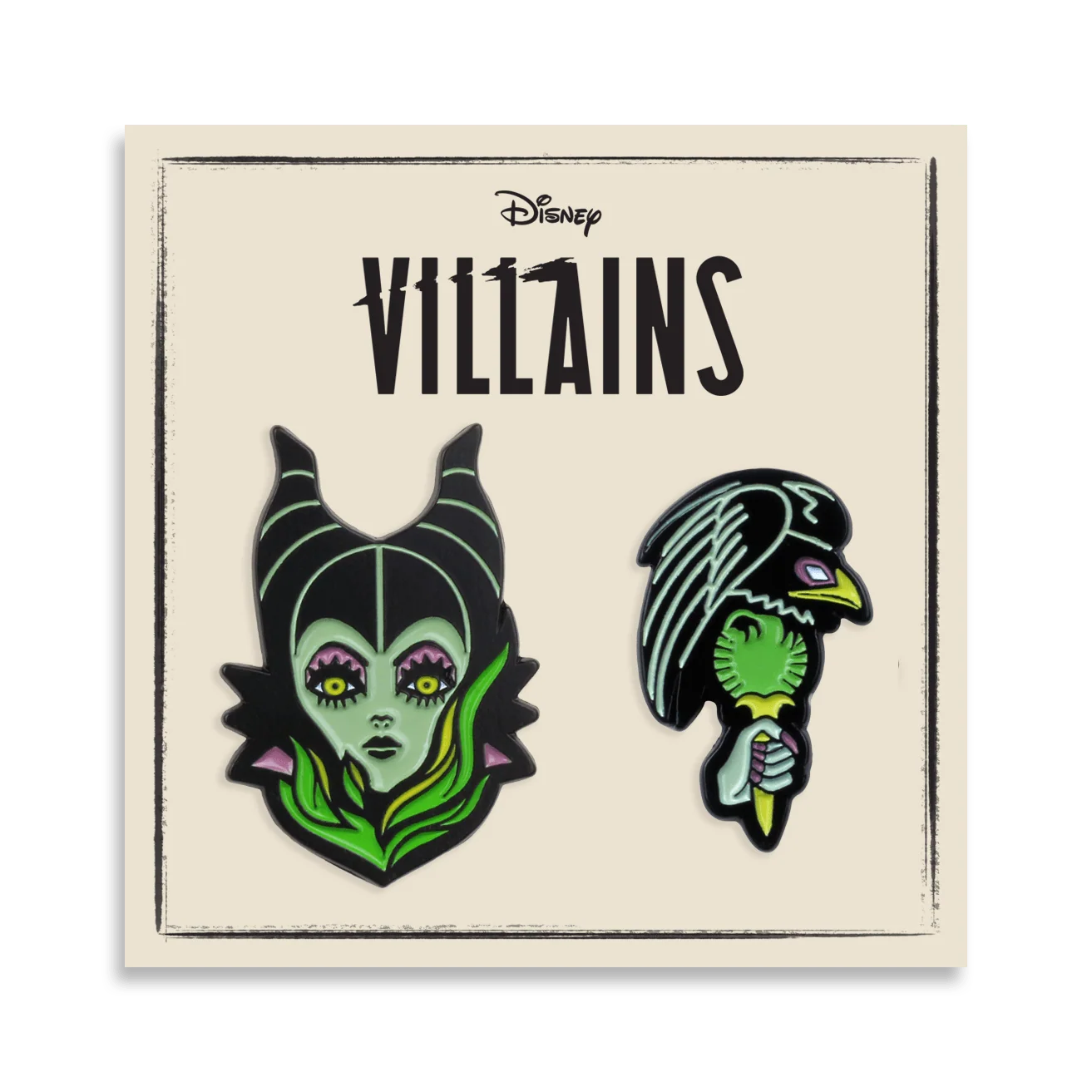 Sleeping Beauty – Maleficent 2-Pin Set