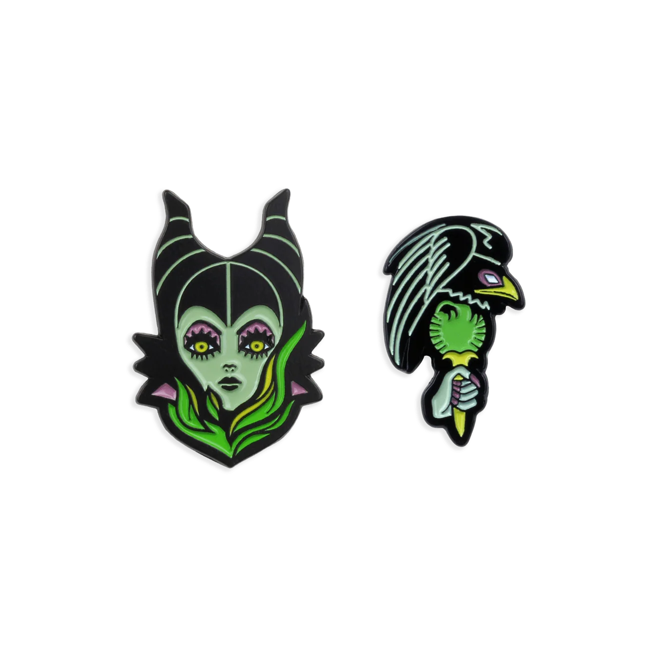 Sleeping Beauty – Maleficent 2-Pin Set - Image 2