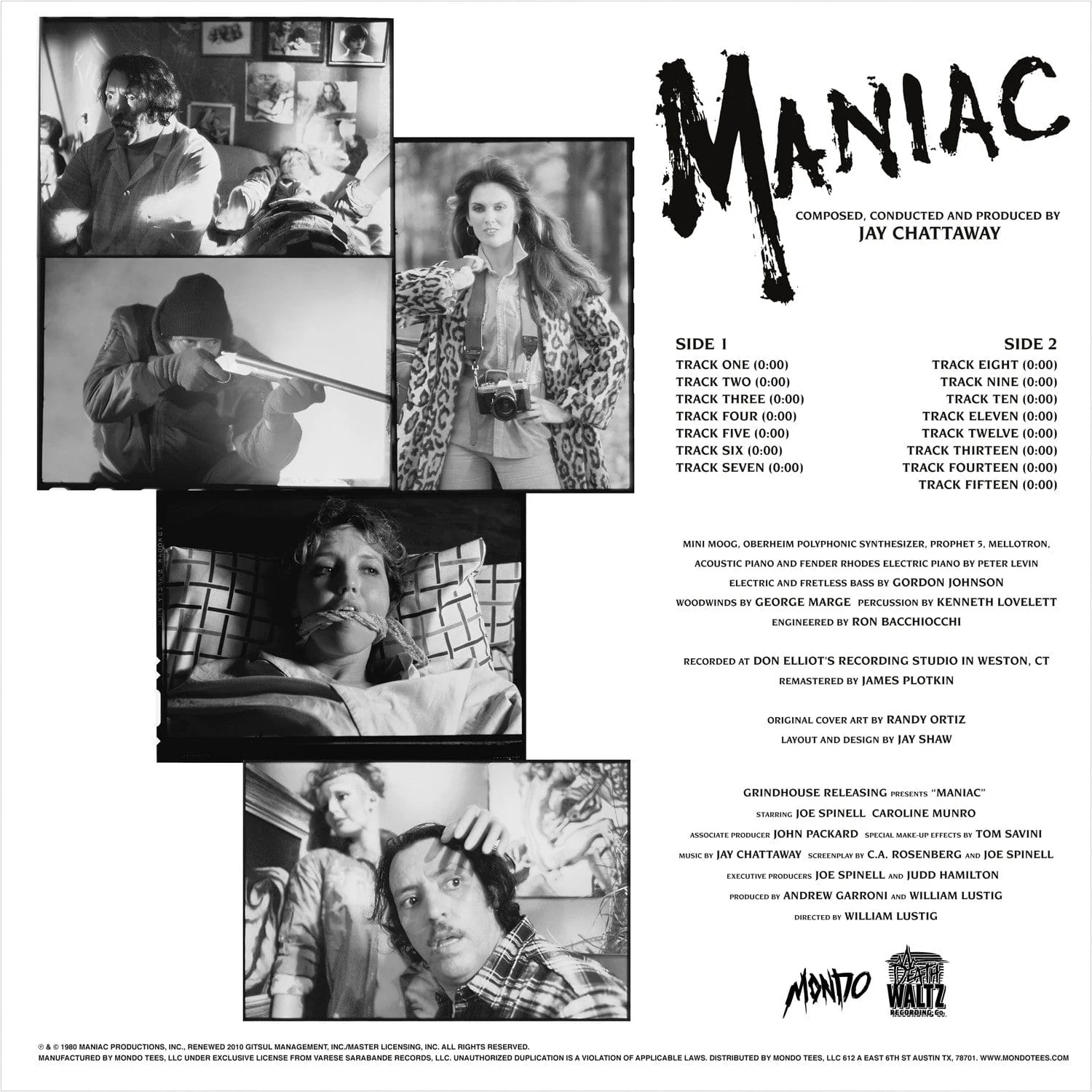 Maniac (1980) – Original Motion Picture Soundtrack LP - Image 3