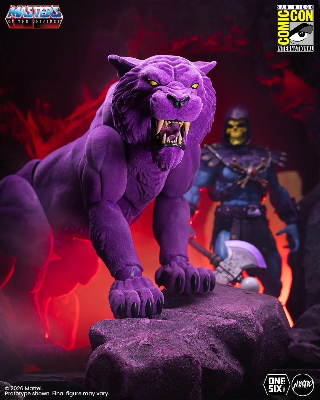 Masters of the Universe - Panthor 1/6 Scale Figure - Flocked Limited Edition - Image 16