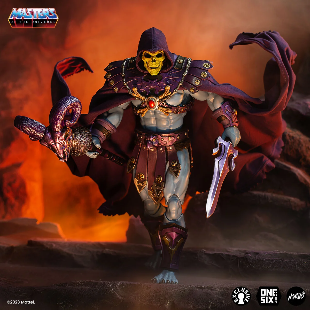 Masters of the Universe: Skeletor Deluxe 1/6 Scale Figure - Timed Edition - Image 11