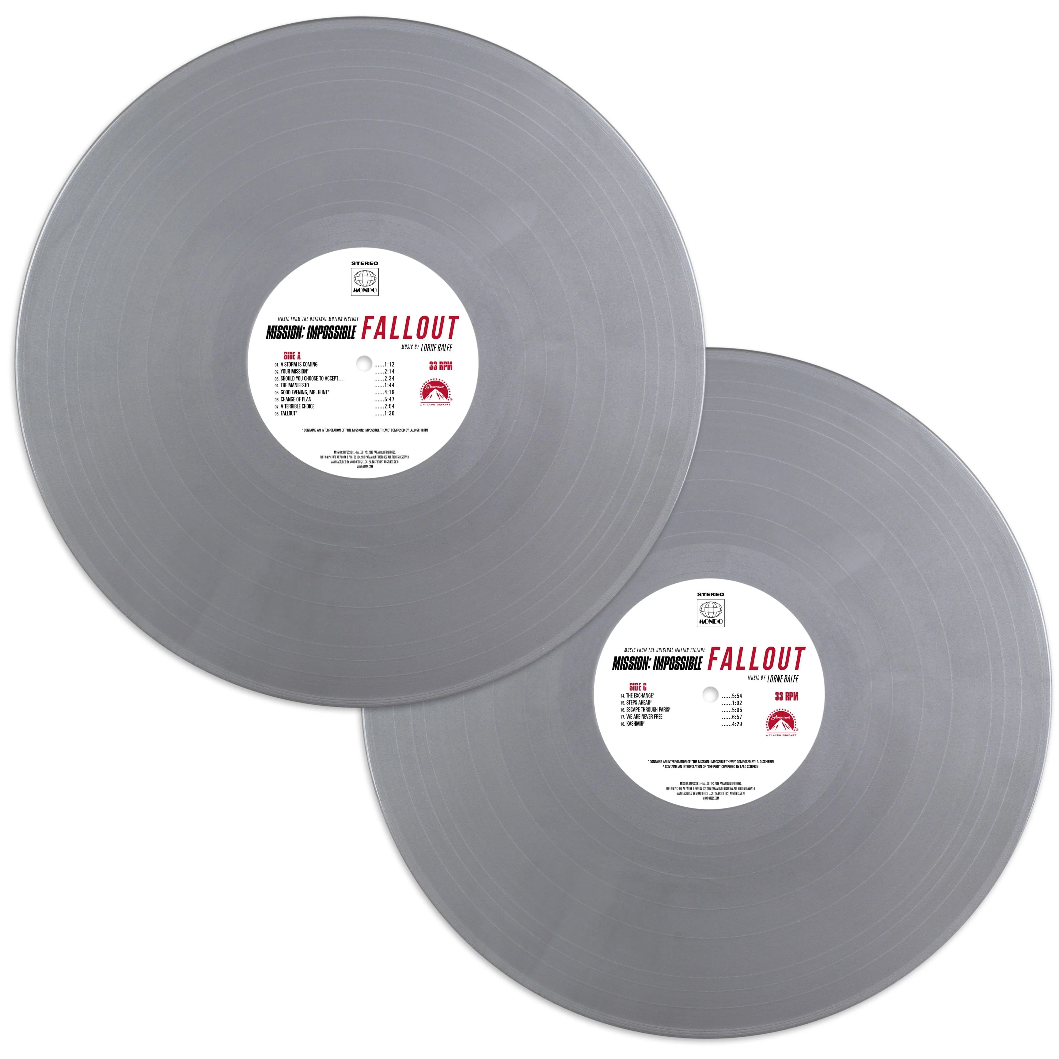 Mission: Impossible – Fallout – Music From The Original Motion Picture 2XLP - Image 3