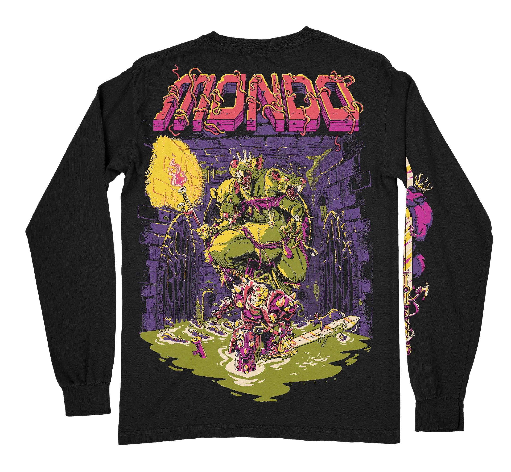 Mondo Boss Fight - Rat King T-Shirt - Image 3