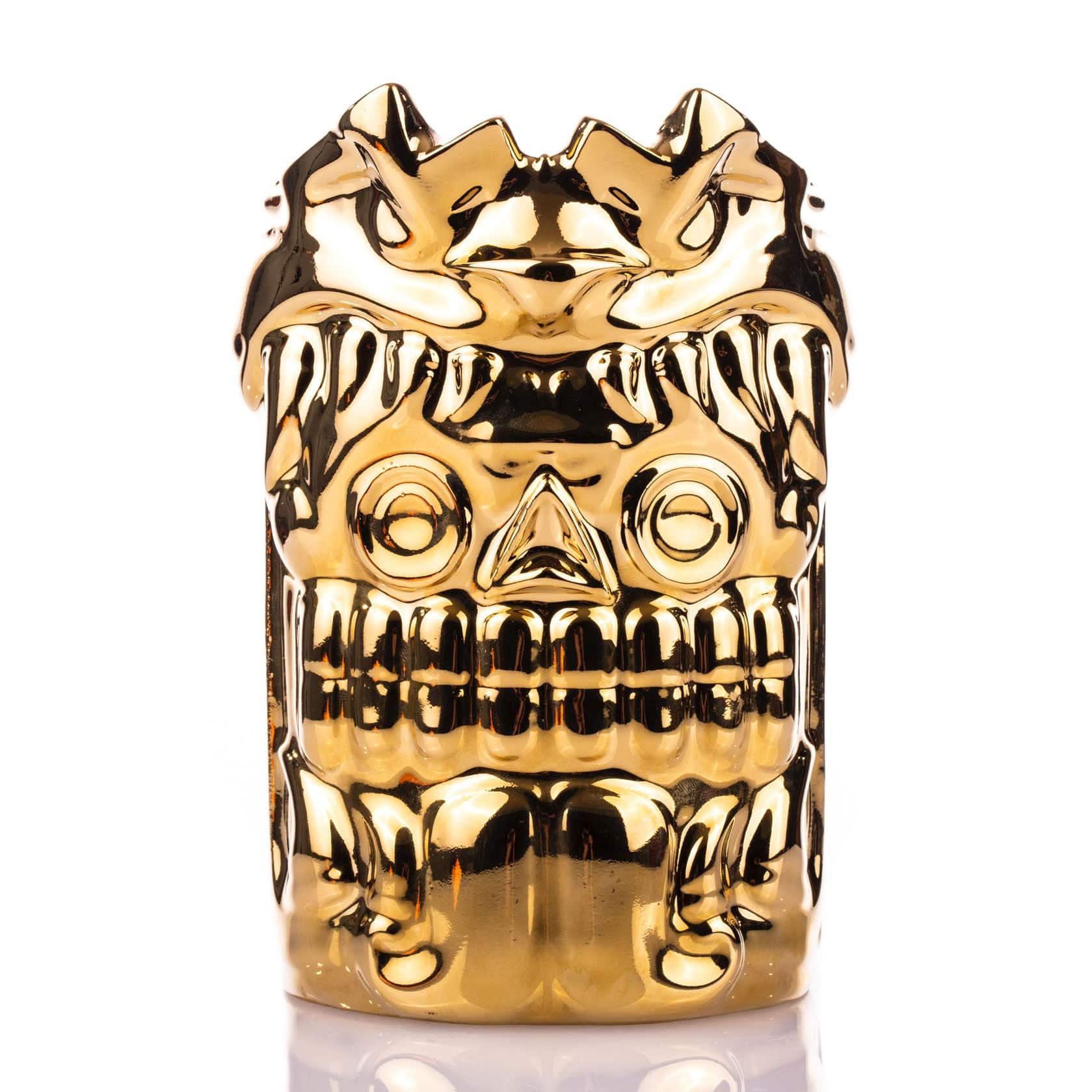 Mouth of the Serpent Designer Series Tiki Mug (Aztec Gold)