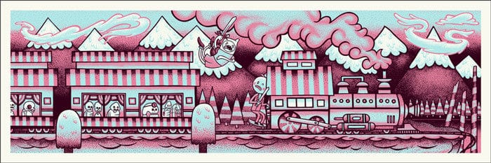 Mystery Train (Pink Colorway)