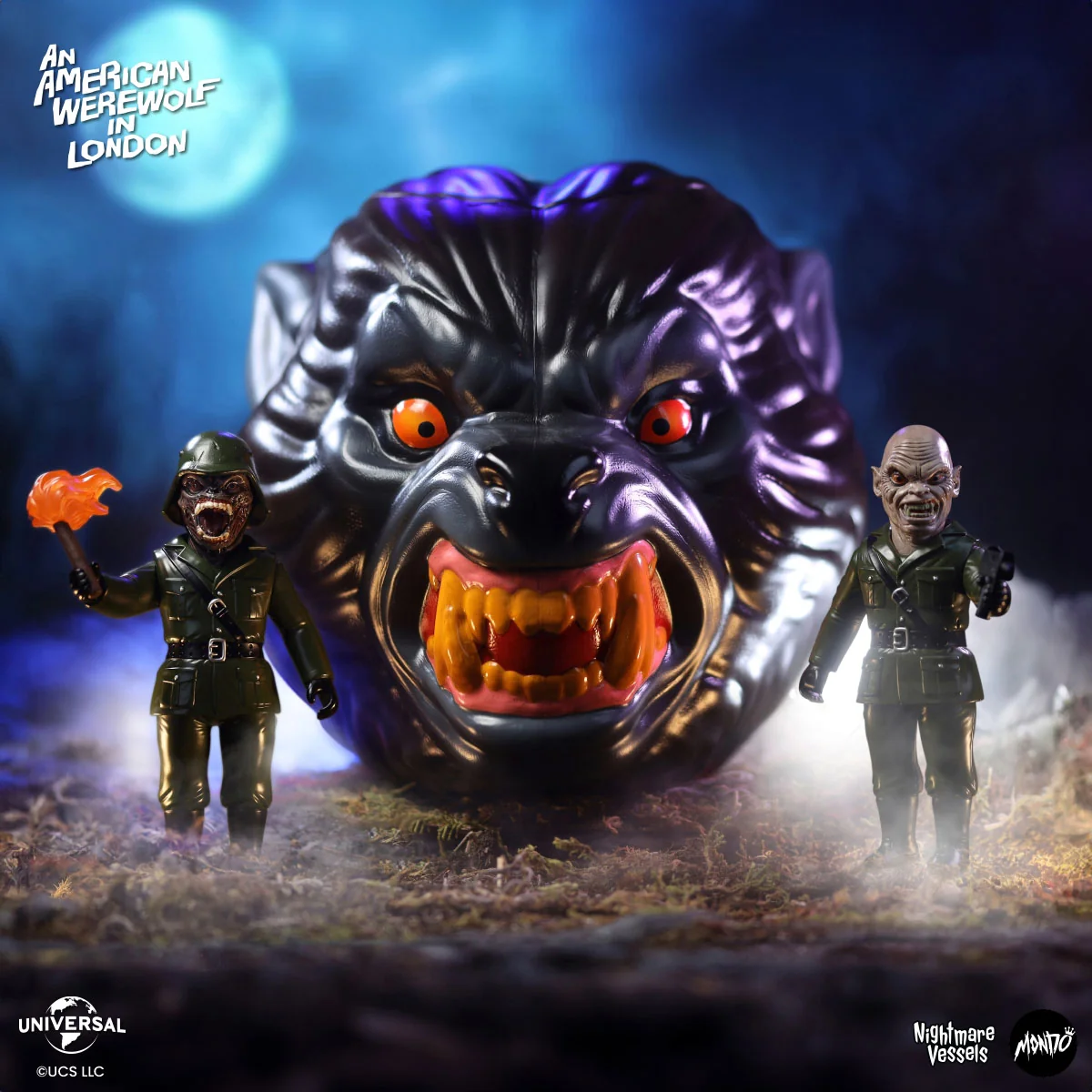 Nightmare Vessels - An American Werewolf in London - Demons Soft Vinyl 2-Pack - Image 5