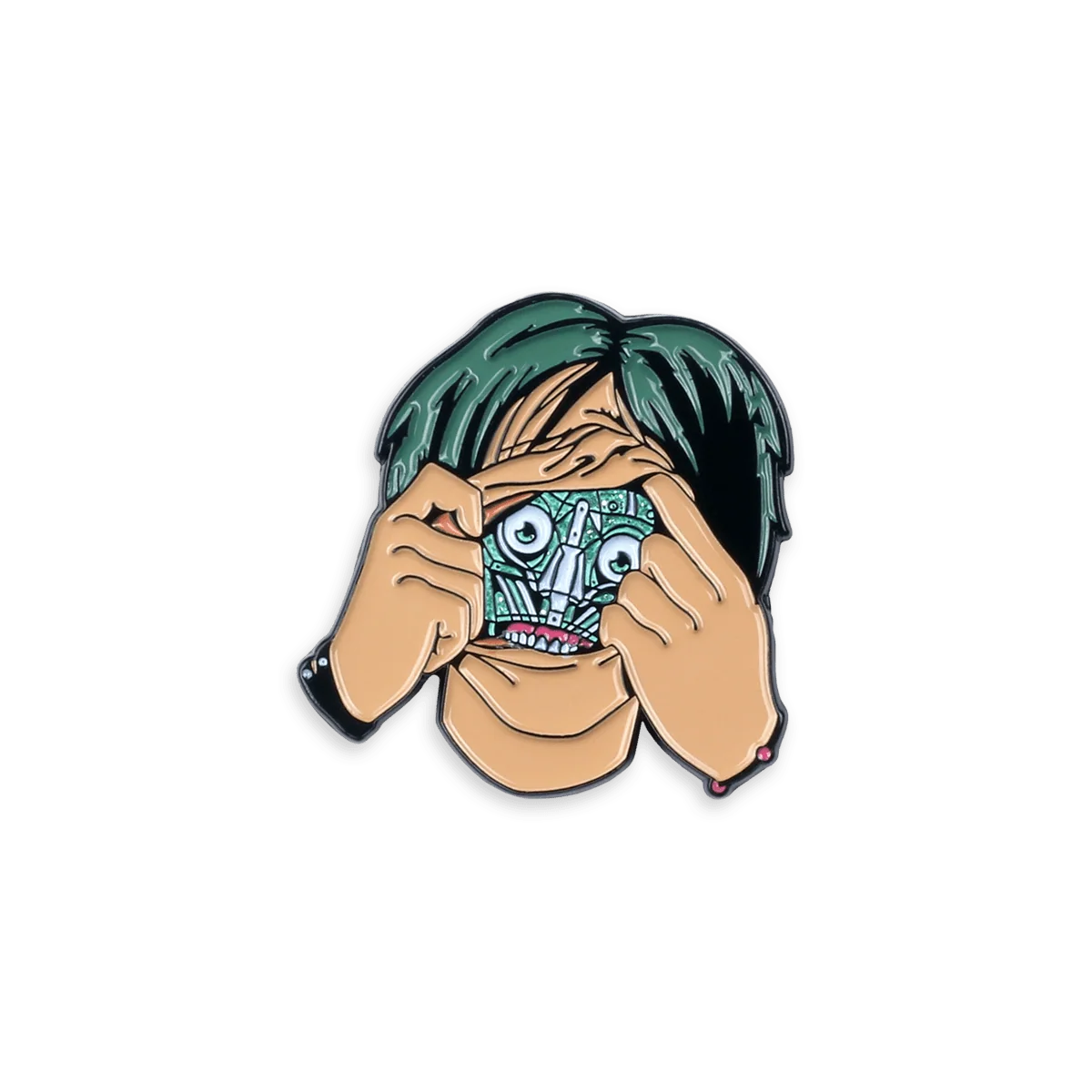 Robot Ted Enamel Pin - Image 2
