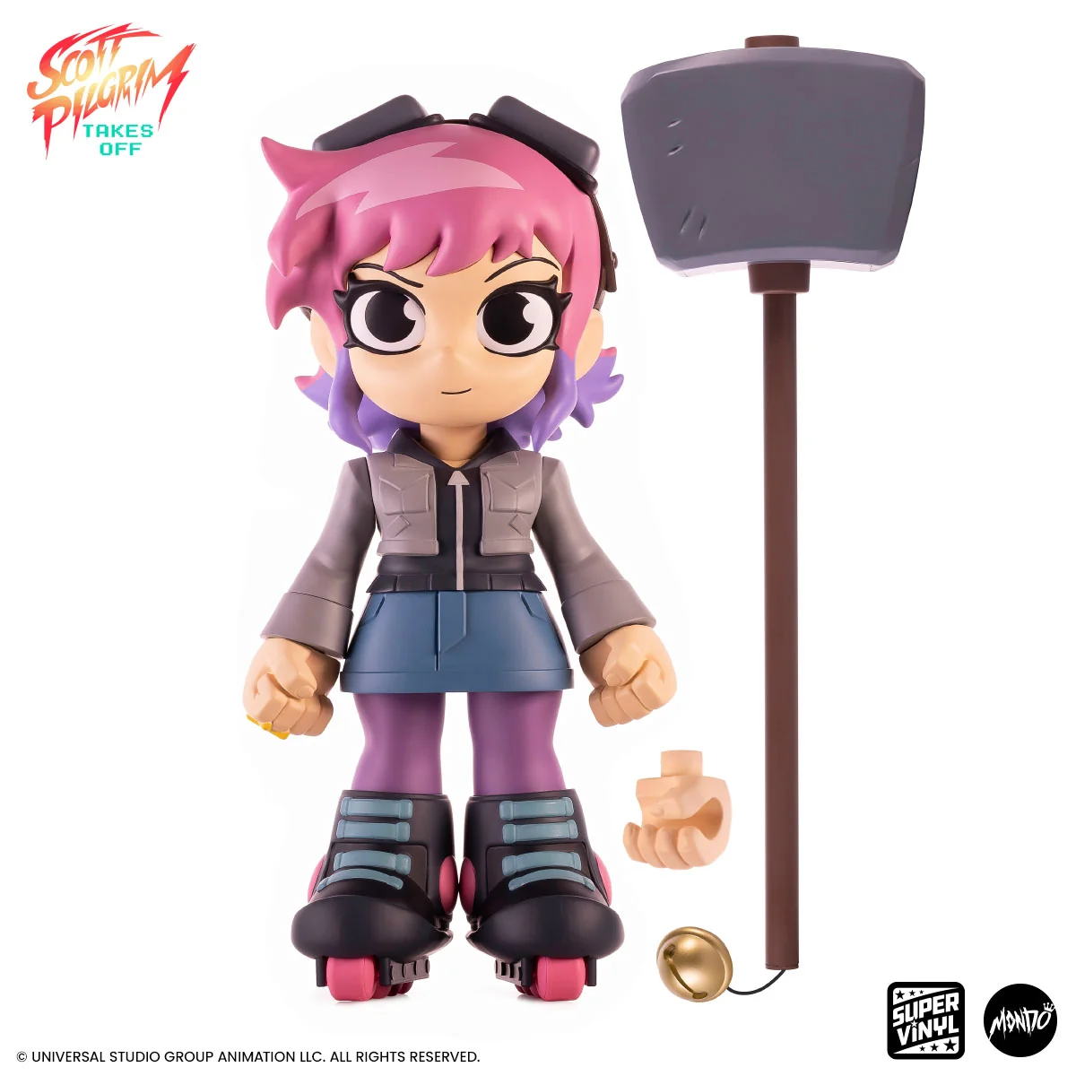 Scott Pilgrim Takes Off - Ramona Flowers Super Vinyl Figure - Image 2