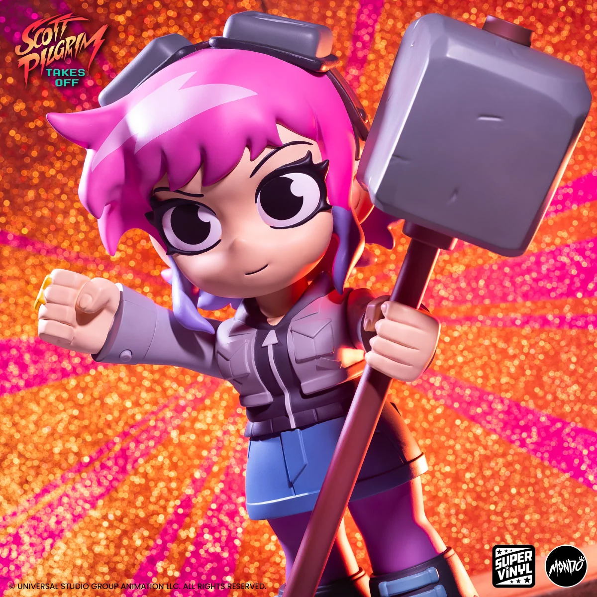 Scott Pilgrim Takes Off - Ramona Flowers Super Vinyl Figure - Limited Edition - Image 10