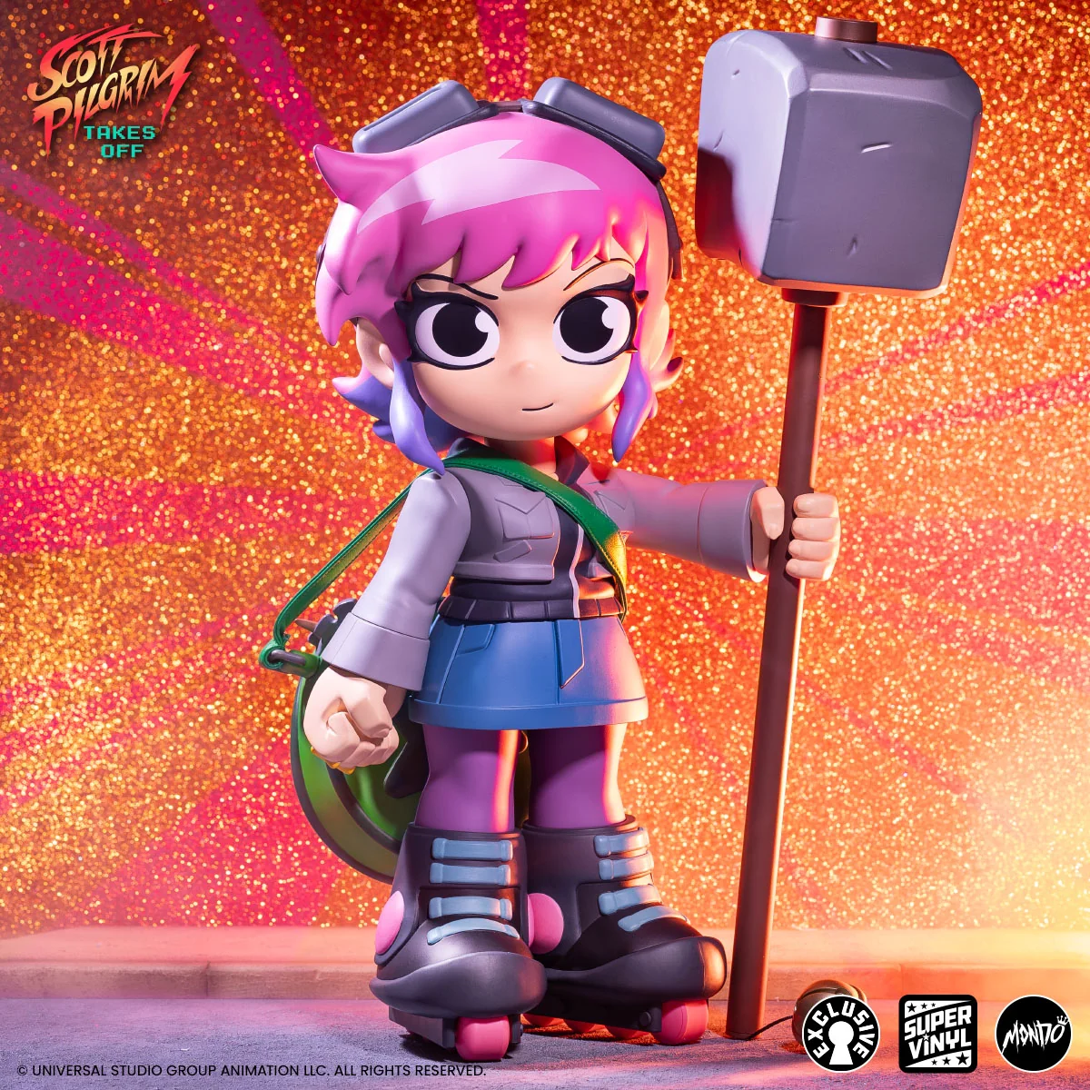 Scott Pilgrim Takes Off - Ramona Flowers Super Vinyl Figure - Limited Edition - Image 12