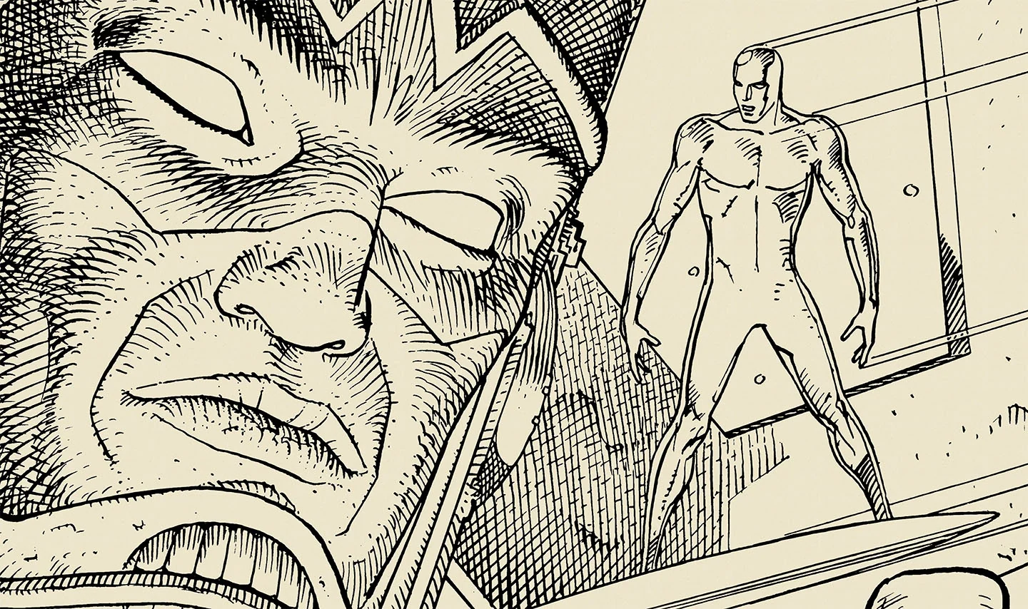 Silver Surfer: Parable Keyline Variant Poster - Image 2