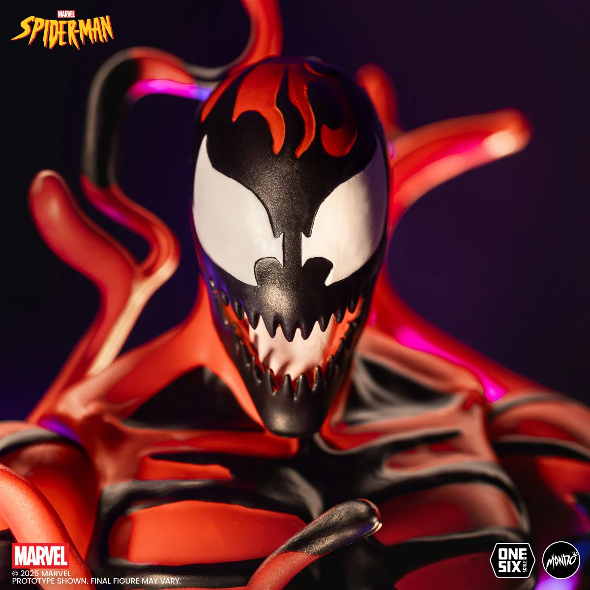 Spider-Man: The Animated Series - Carnage 1/6 Scale Figure - Image 14