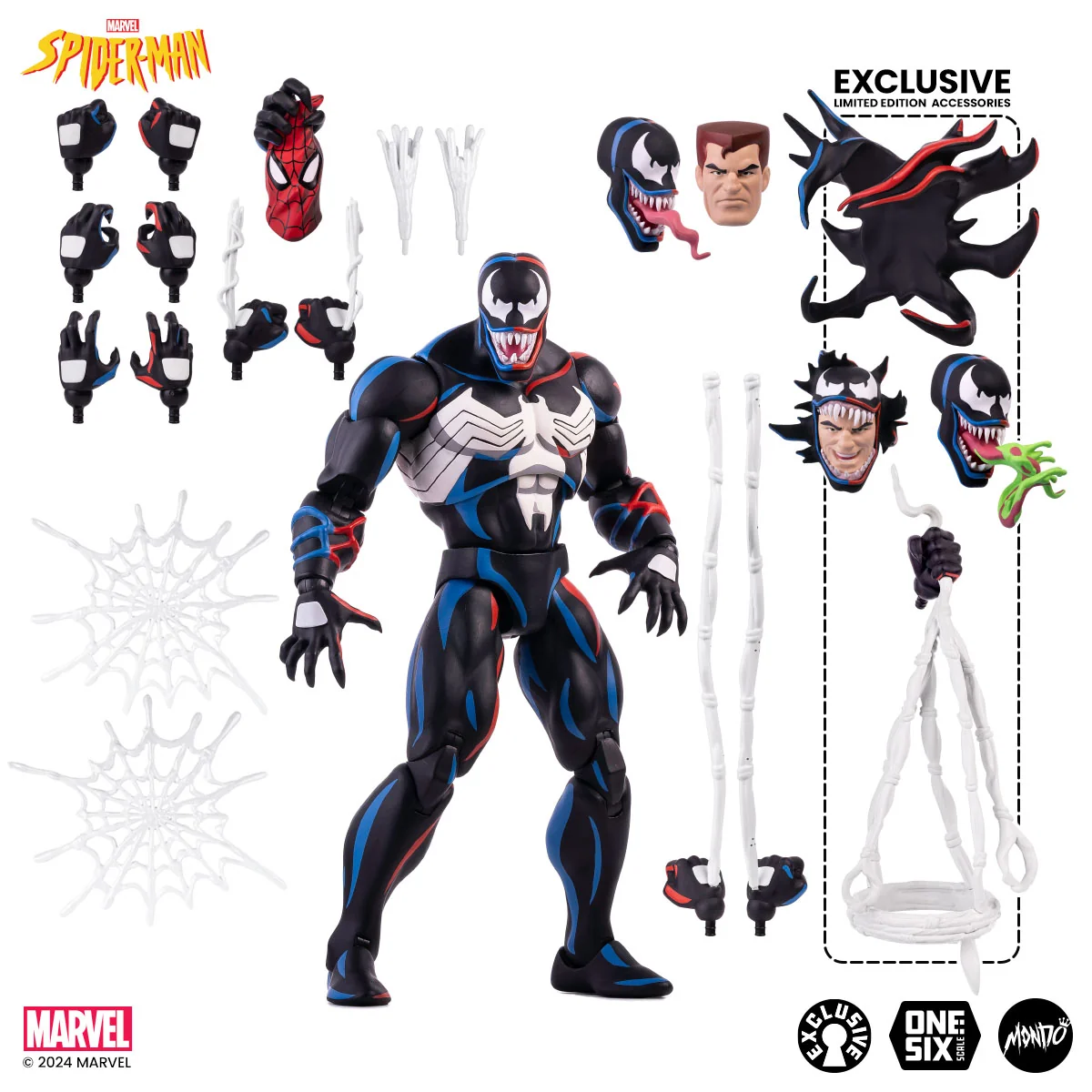 Spider-Man: The Animated Series - Venom 1/6 Scale Figure - Limited Edition - Image 2