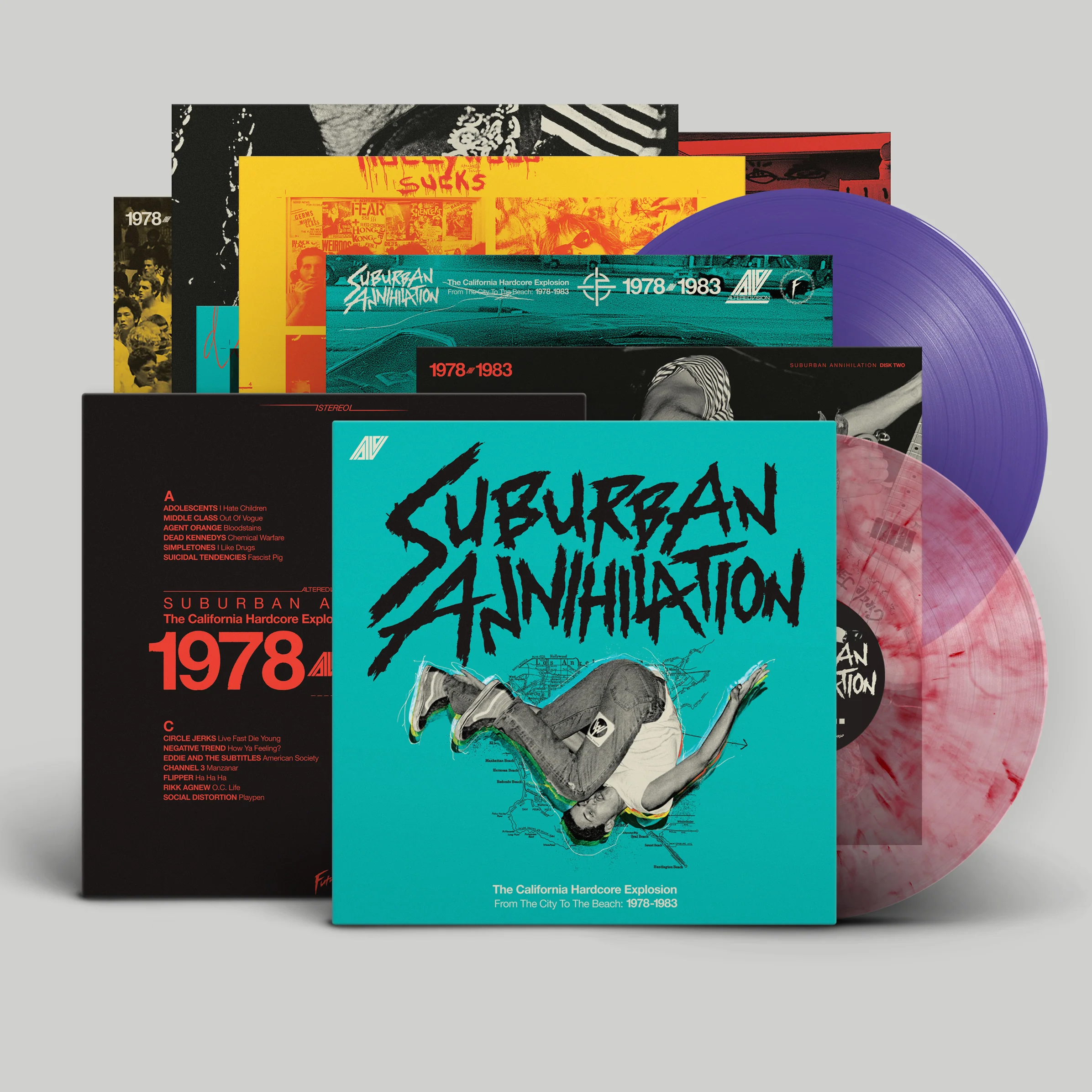 Suburban Annihilation - The California Hardcore Explosion / From The City To The Beach: 1978-1983 - Deluxe 2xLP - Image 2