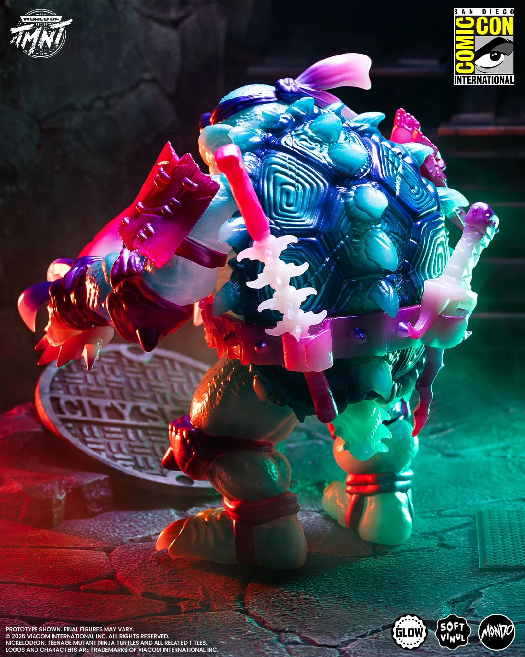 Teenage Mutant Ninja Turtles - Slash Soft Vinyl Figure - Mutagen Glow Variant - Image 10