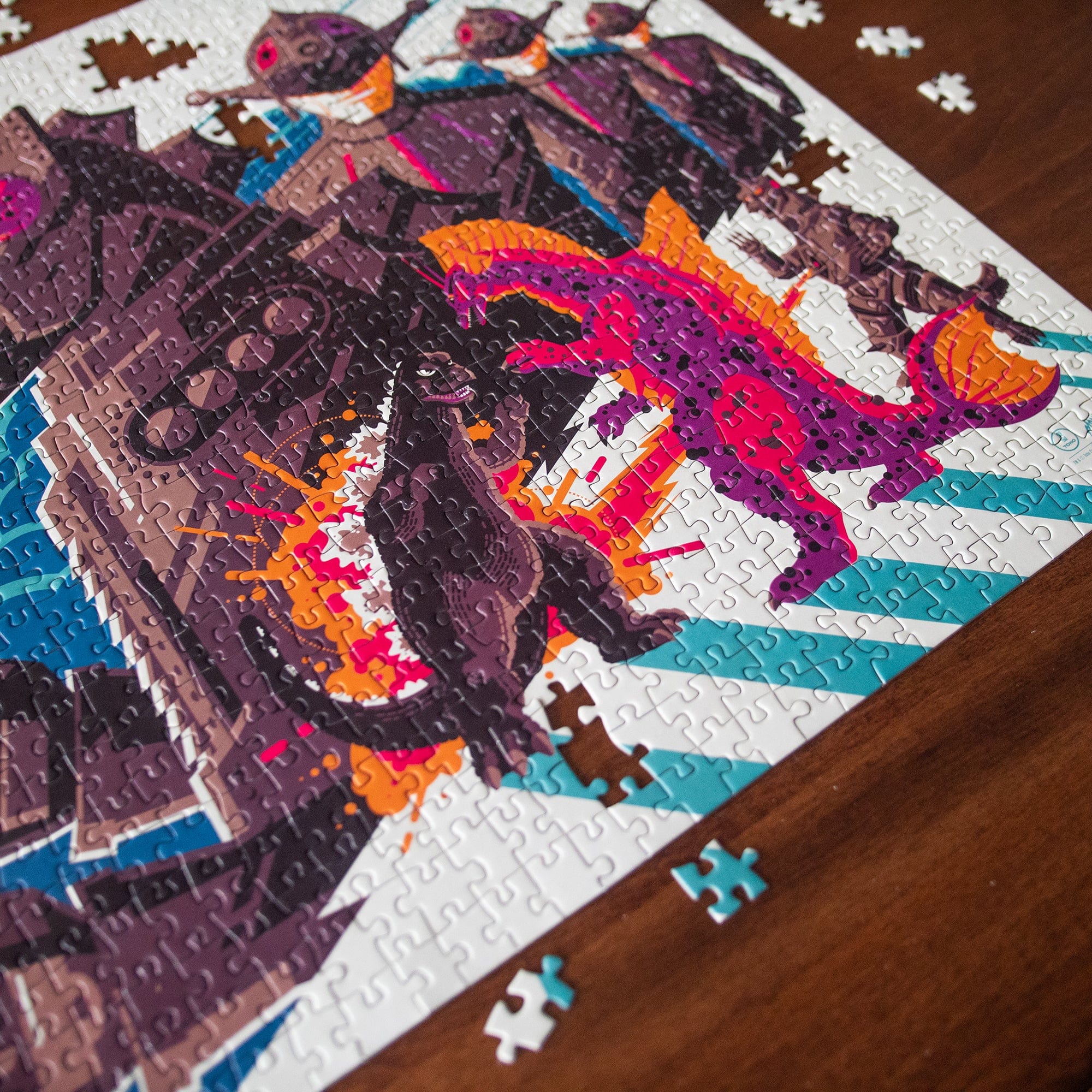 Terror Of Mechagodzilla 1000-Piece Puzzle - Image 4