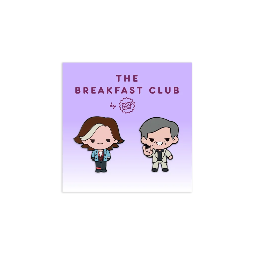 The Breakfast Club – Bender + Vernon Pin Set