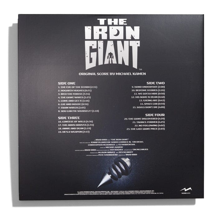 The Iron Giant Soundtrack 2XLP Metal Variant - Image 4