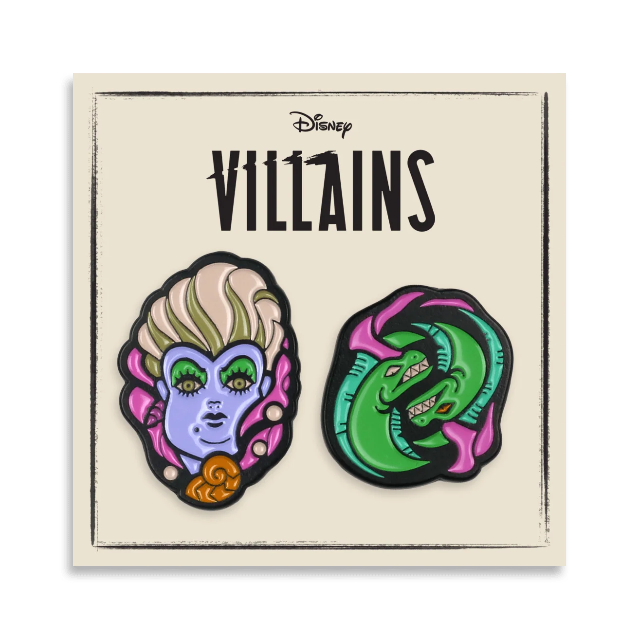 The Little Mermaid – Ursula 2-Pin Set