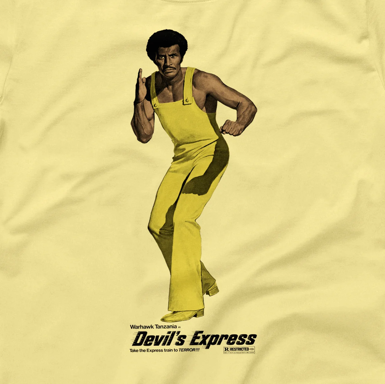 Devil's Express Vintage Ad Block T-Shirt - Image 2