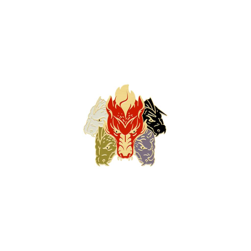 Tiamat Enamel Pin (Dungeons & Dragons) - Image 2